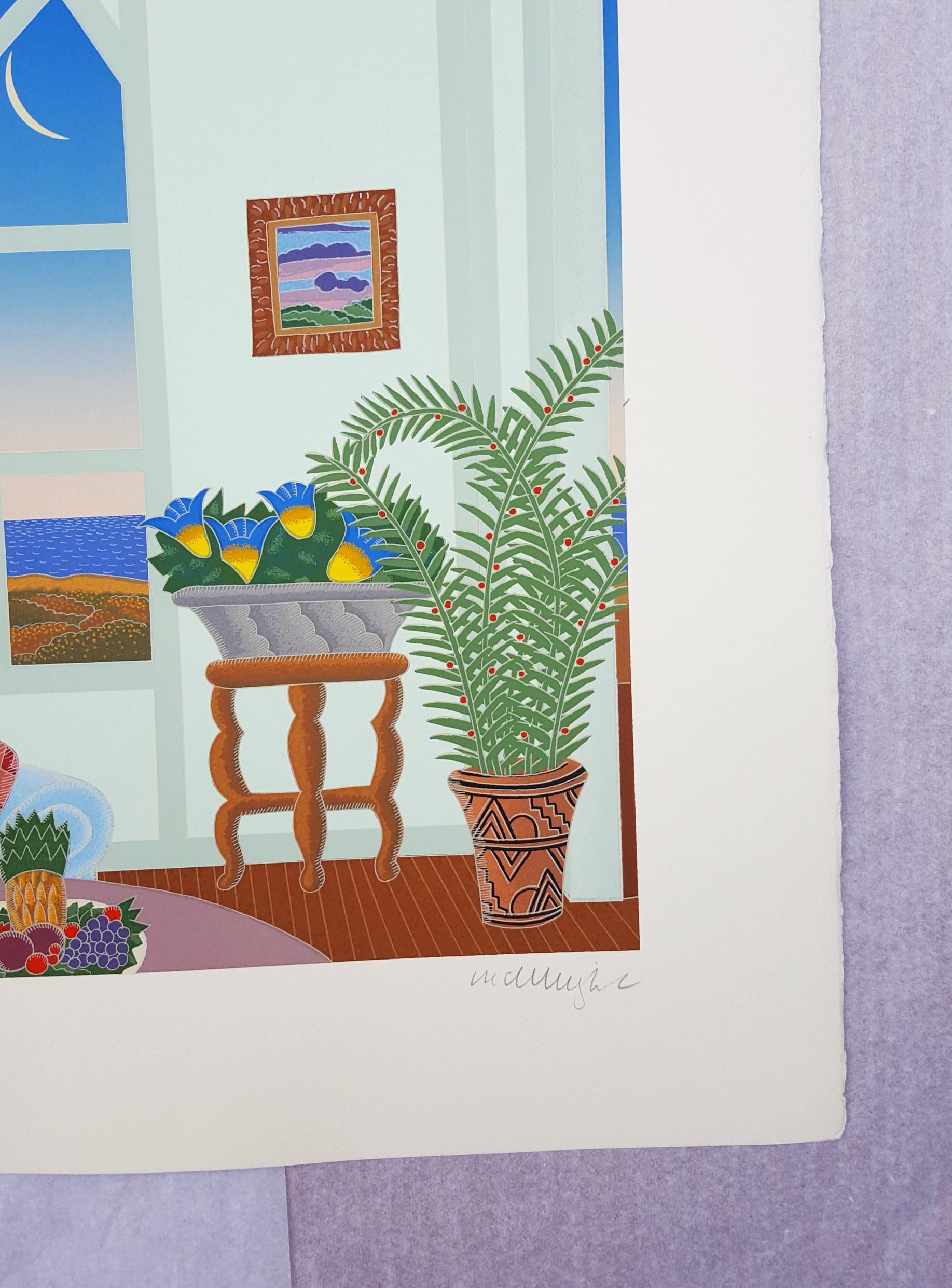 Sagaponack /// Contemporary Thomas McKnight Screenprint Hamptons NY Modern Art For Sale 5