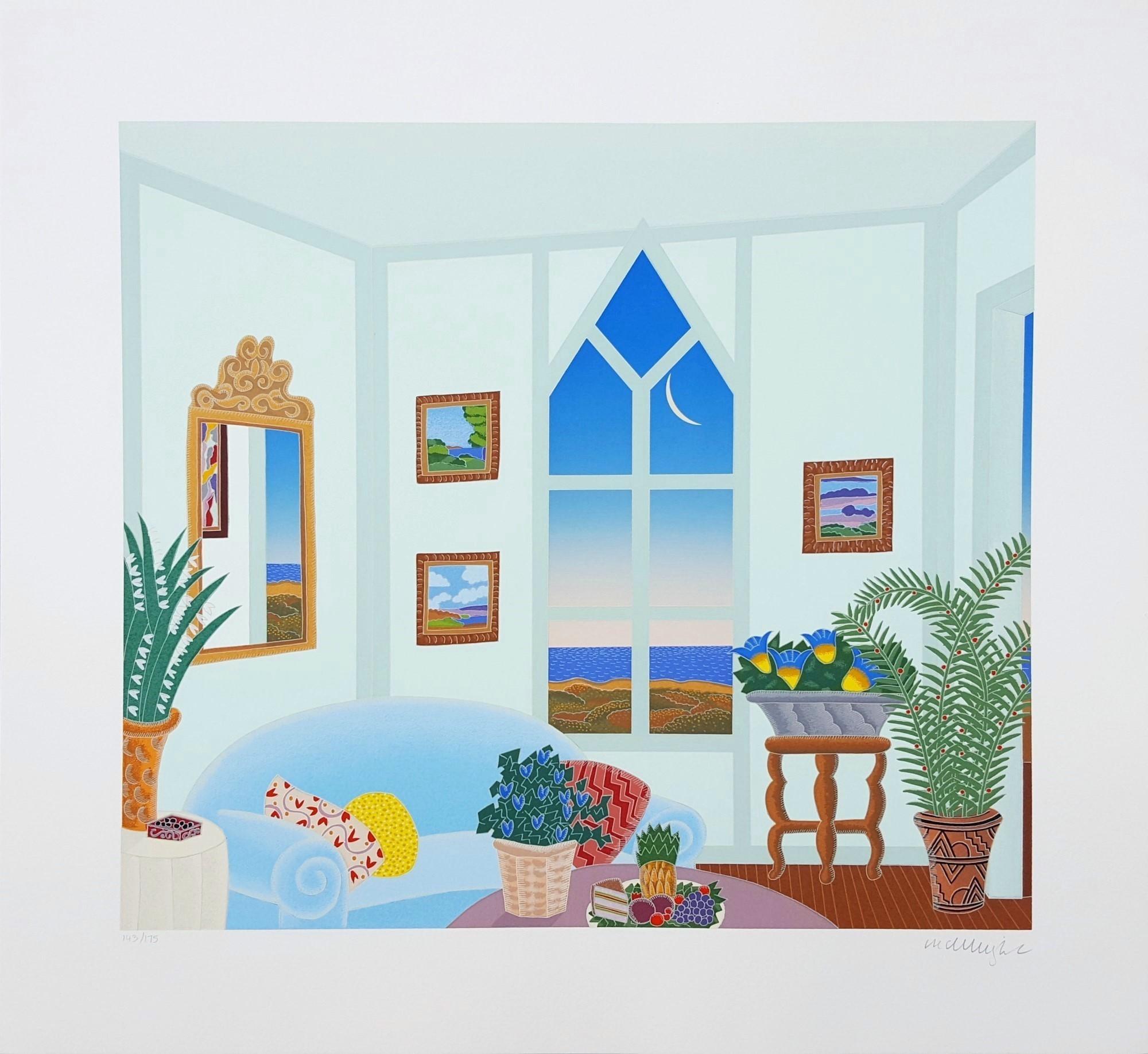 Sagaponack /// Contemporary Thomas McKnight Serigrafia Hamptons NY Arte moderna in vendita 1