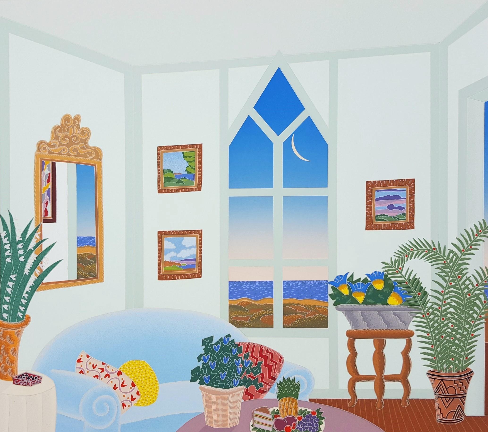 Sagaponack /// Contemporary Thomas McKnight Serigrafia Hamptons NY Arte moderna