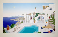 Sunset Hill-Limited Edition Serigraph, Signed by Artist