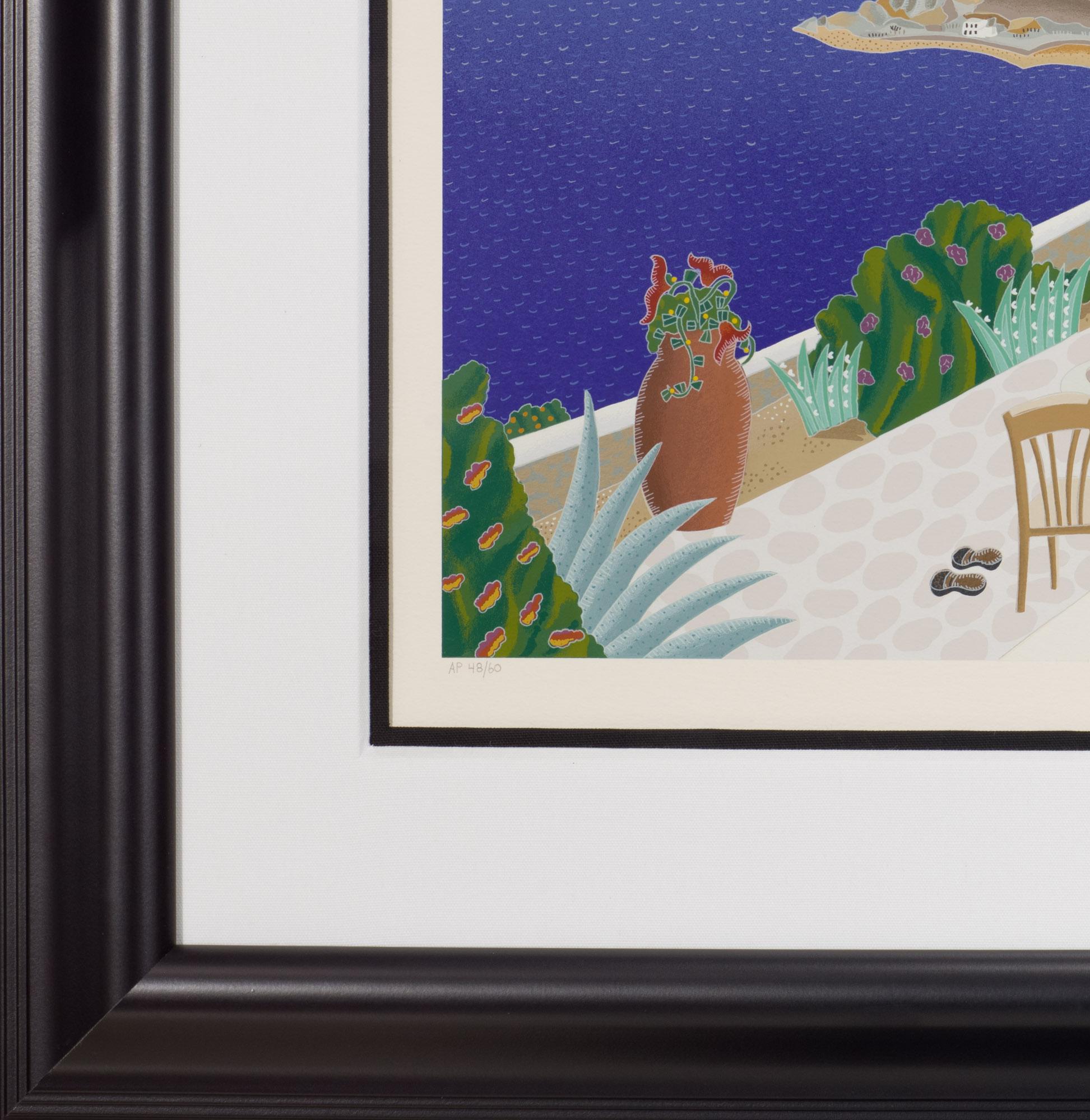 Sonnenuntergang Hill – Mykonos im Angebot 3