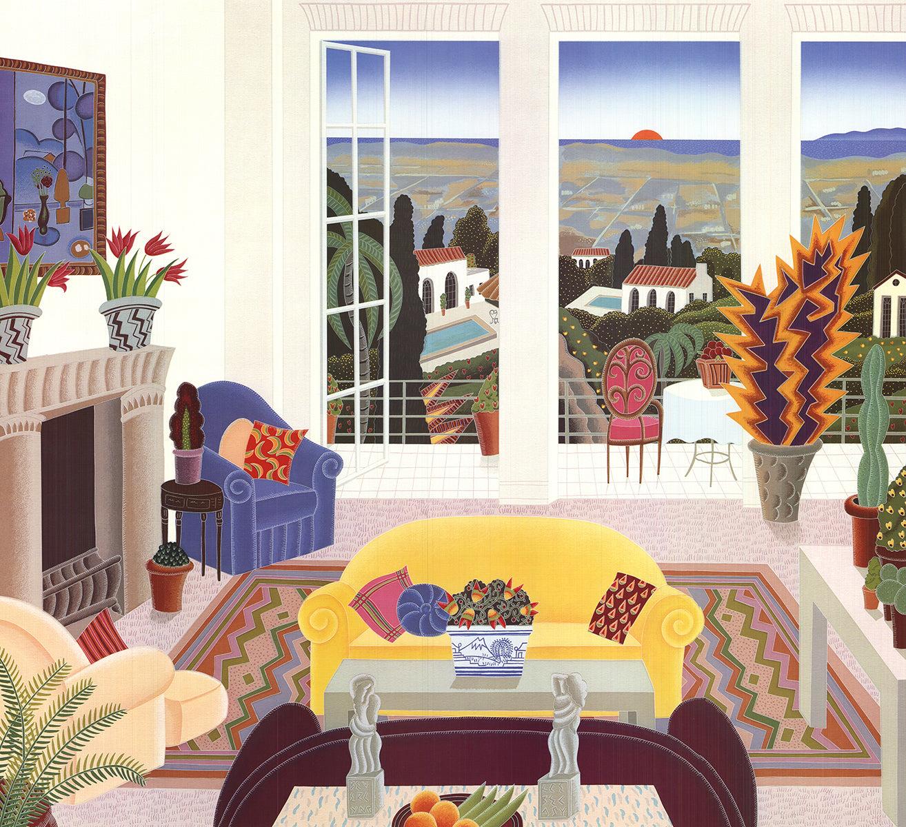 Thomas McKnight 'Bel Air, California' 1991- RARA ANNATA 3