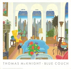 Used Thomas McKnight 'Blue Couch' 1985