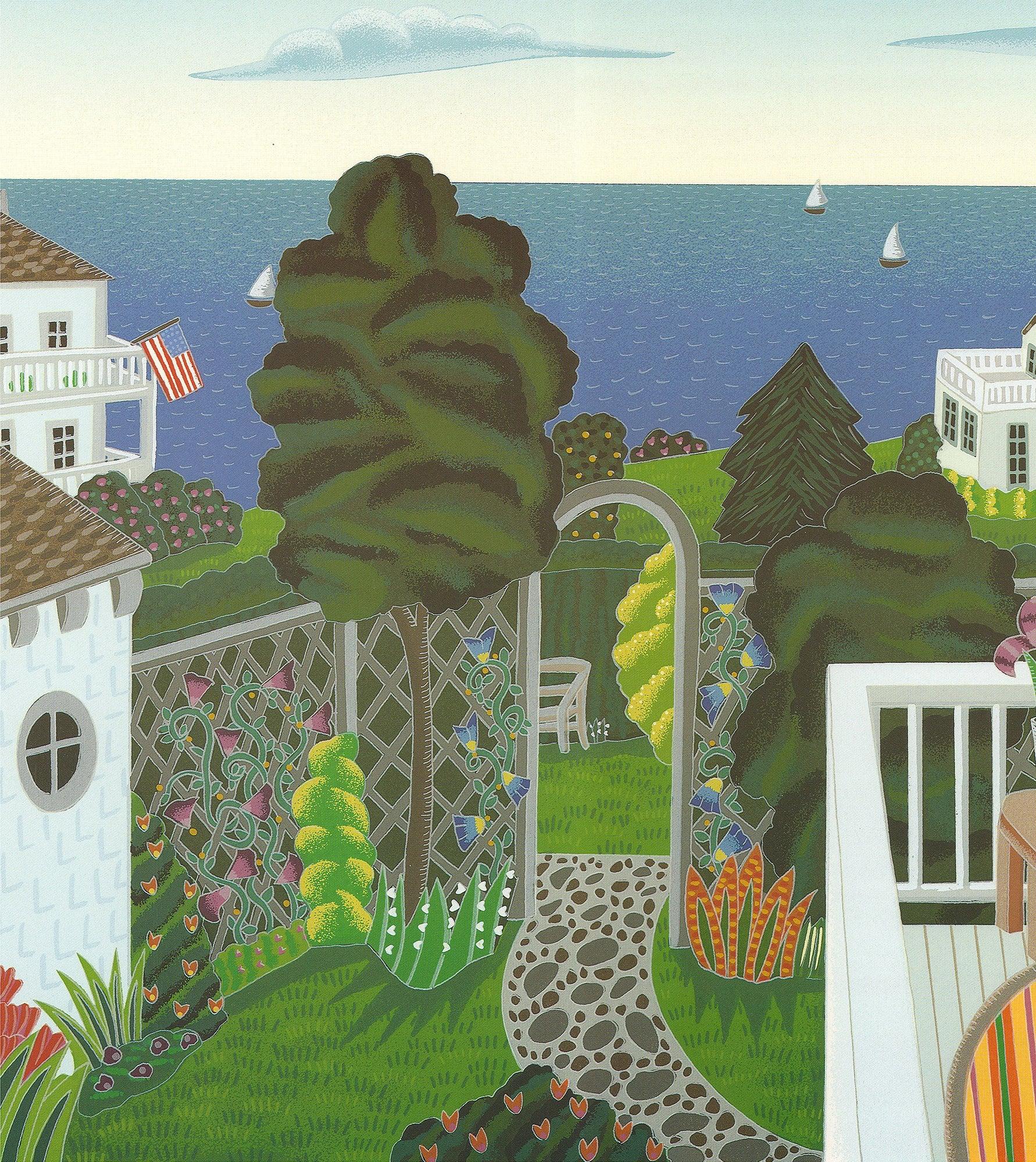 Thomas McKnight „Harbor View“ 1992 im Angebot 2