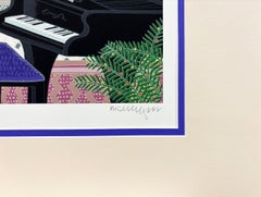 Thomas Mcknight 'Mediterranean Paradise' 1991- Signed