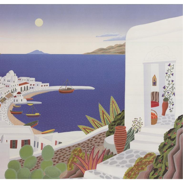 'Mykonos Harbor' 1