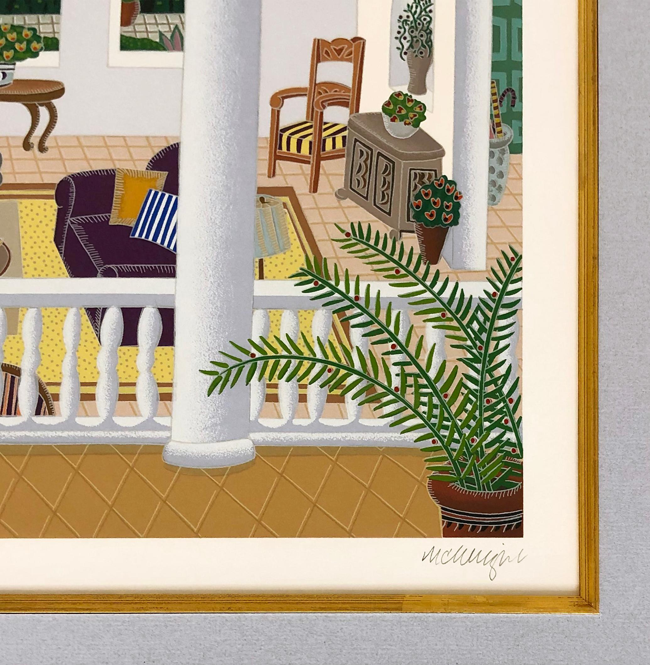 VILLA DEL MAR - Contemporary Print by Thomas McKnight