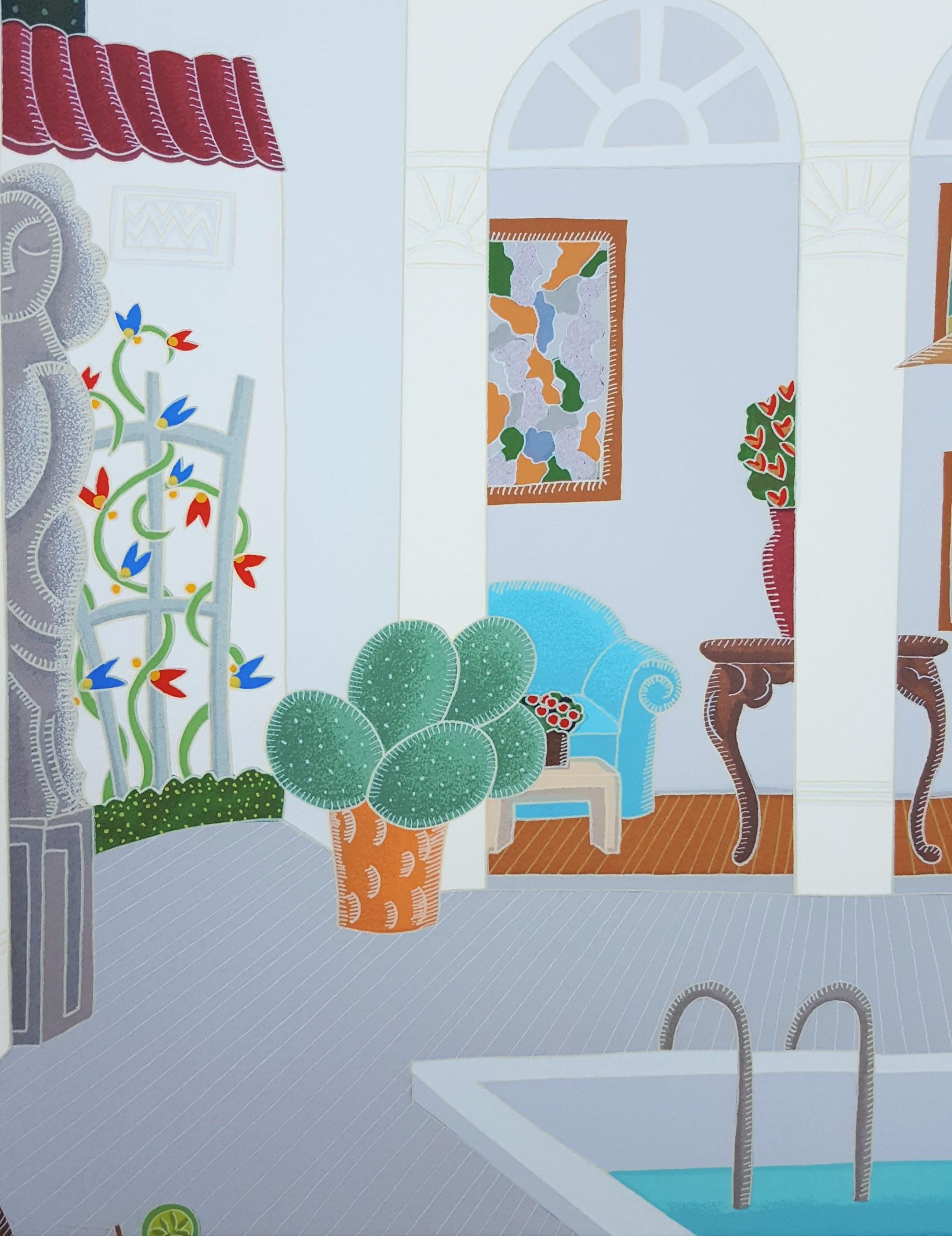 Westhampton /// Contemporary Thomas McKnight Siebdruck Hamptons NY Modern Art im Angebot 10