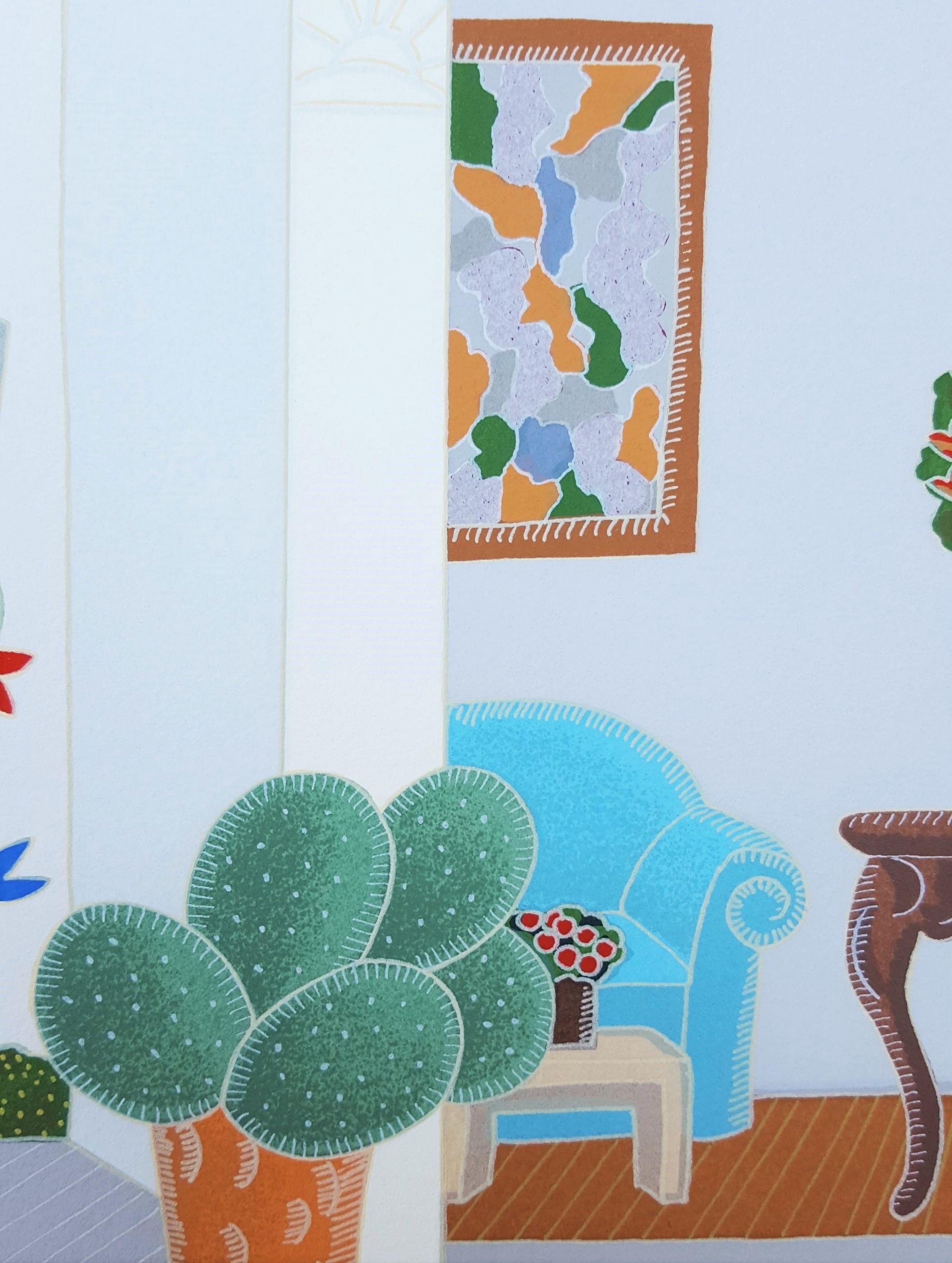 Westhampton /// Contemporary Thomas McKnight Siebdruck Hamptons NY Modern Art im Angebot 11