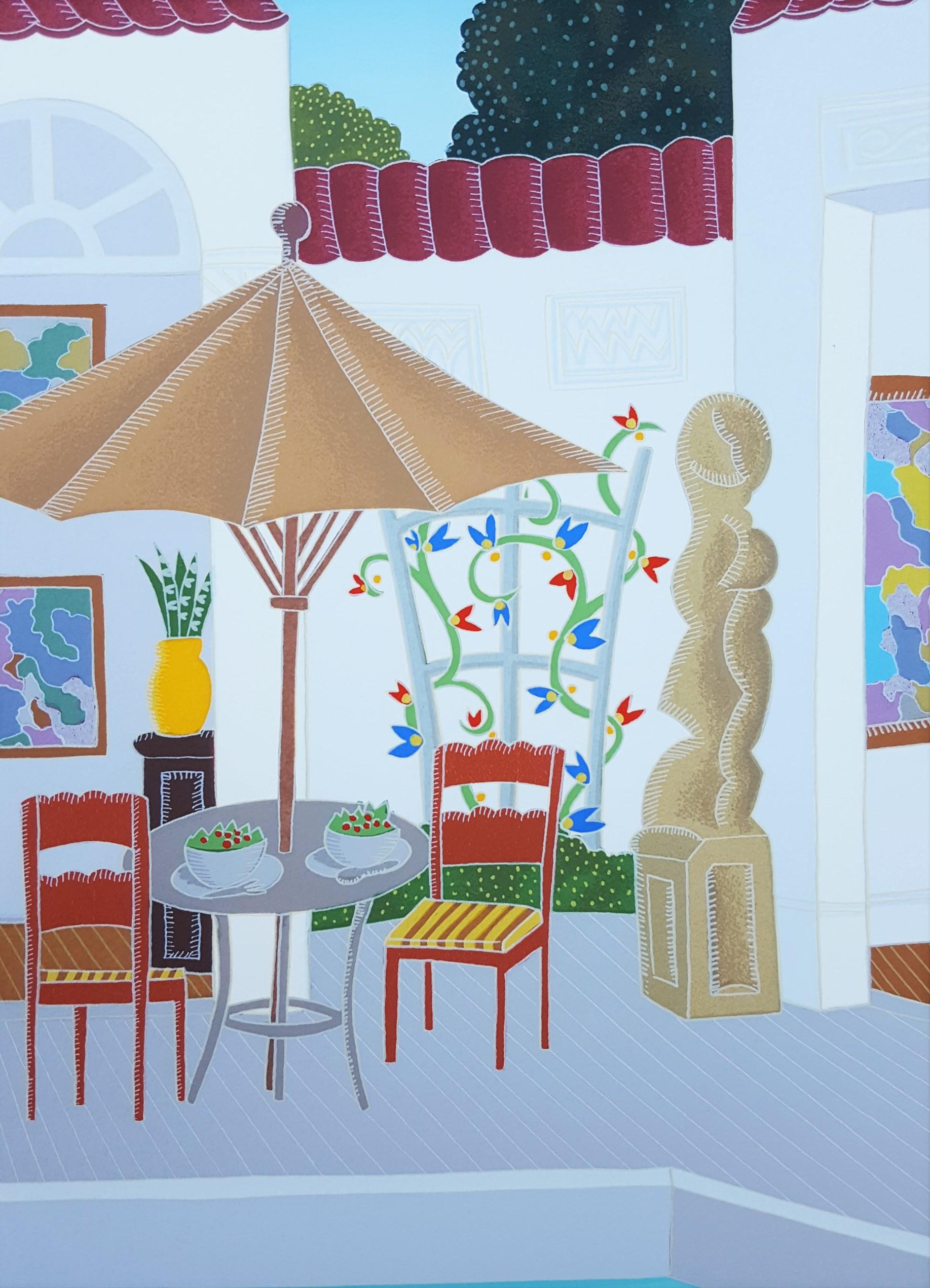 Westhampton /// Contemporary Thomas McKnight Siebdruck Hamptons NY Modern Art im Angebot 12