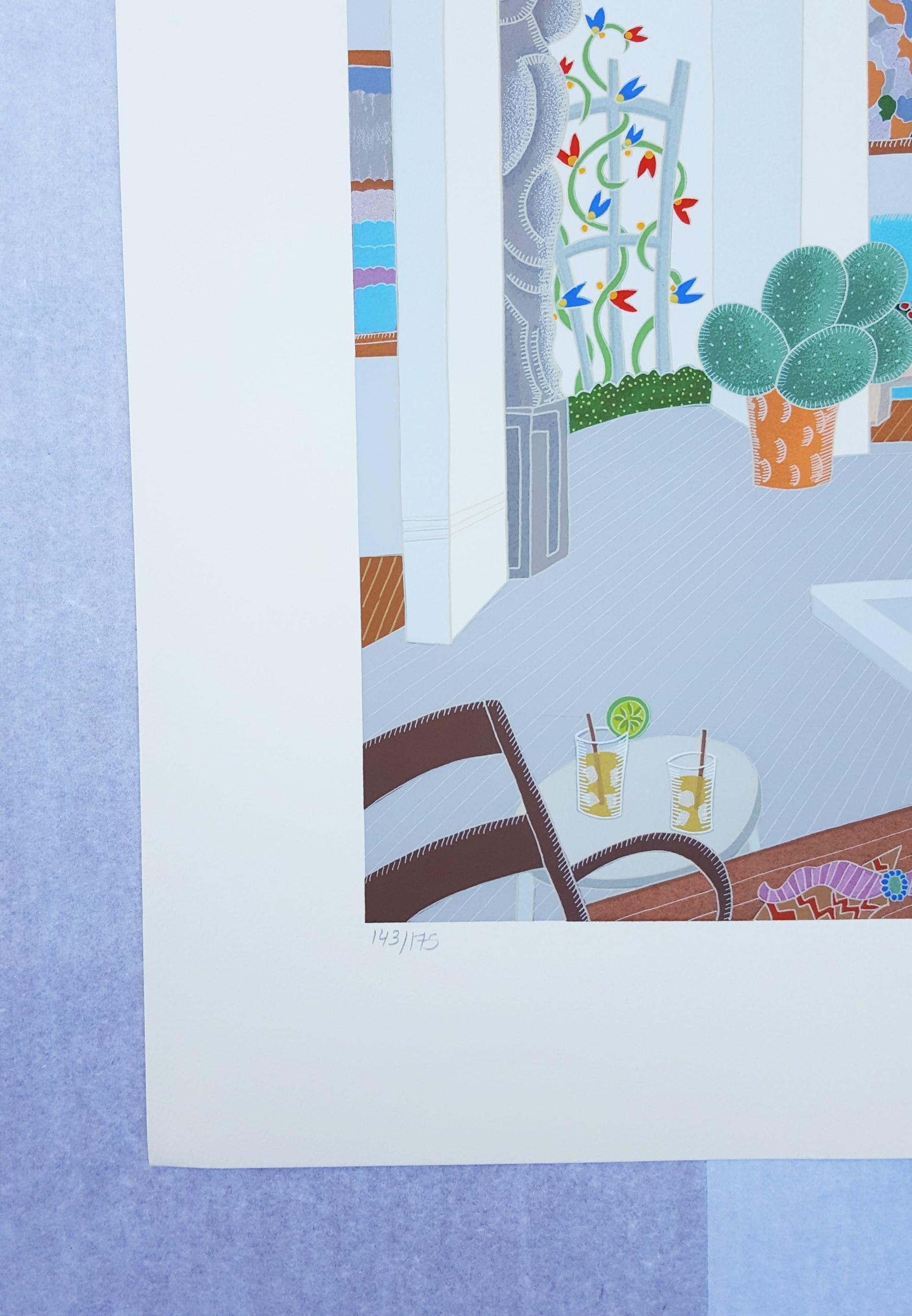 Westhampton /// Contemporary Thomas McKnight Siebdruck Hamptons NY Modern Art im Angebot 2