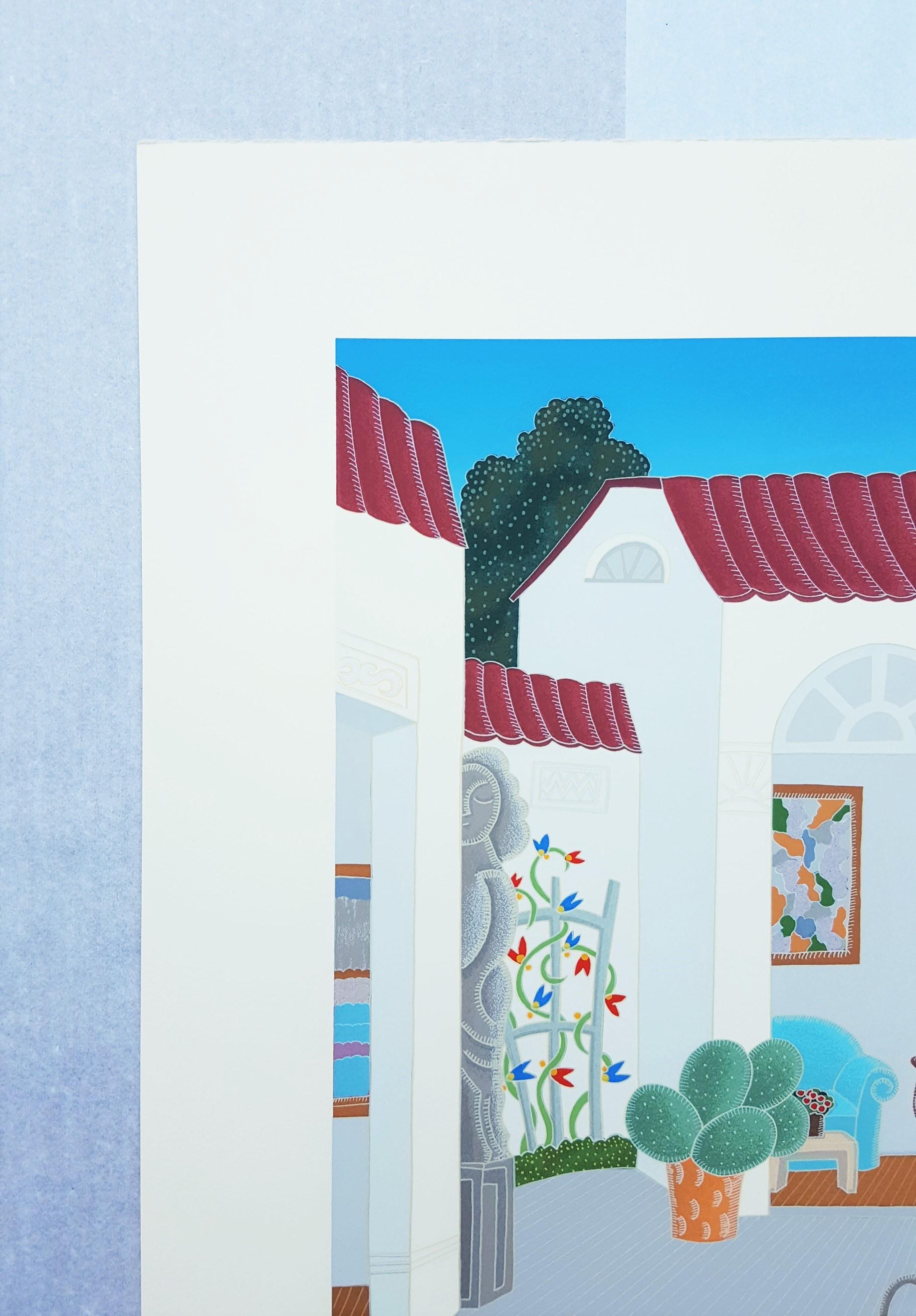 Westhampton /// Contemporary Thomas McKnight Siebdruck Hamptons NY Modern Art im Angebot 3