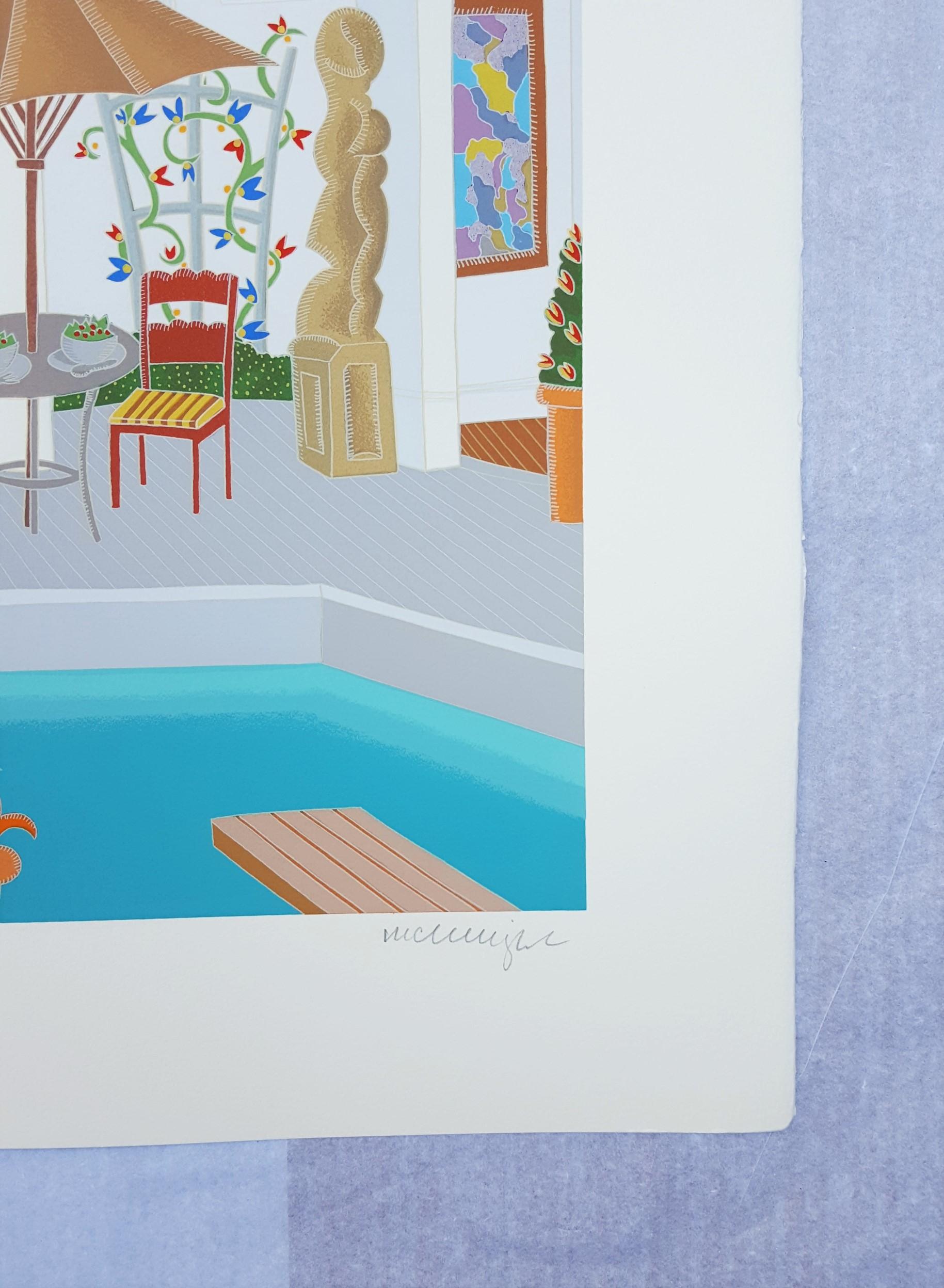 Westhampton /// Contemporary Thomas McKnight Siebdruck Hamptons NY Modern Art im Angebot 5