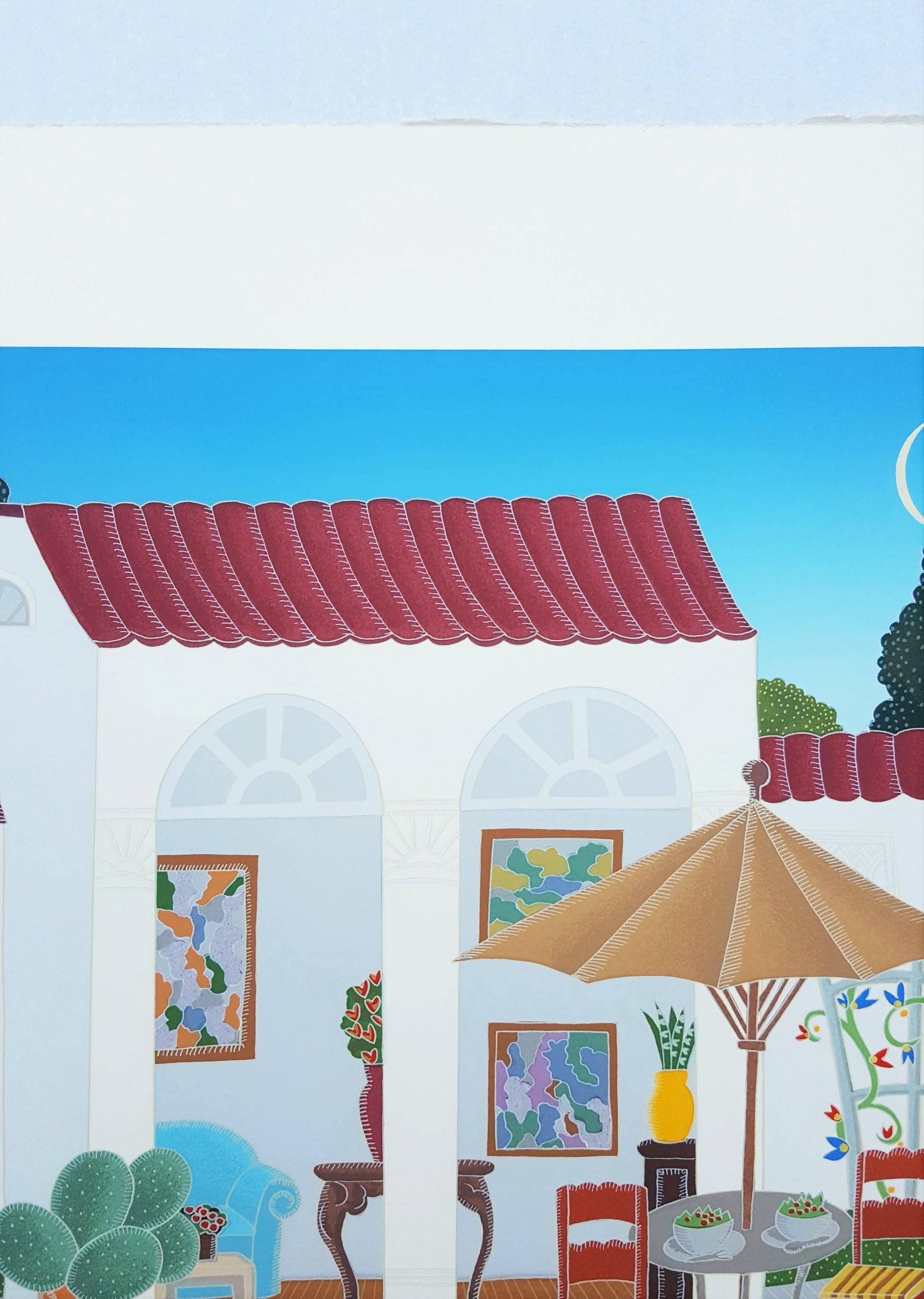 Westhampton /// Contemporary Thomas McKnight Siebdruck Hamptons NY Modern Art im Angebot 8