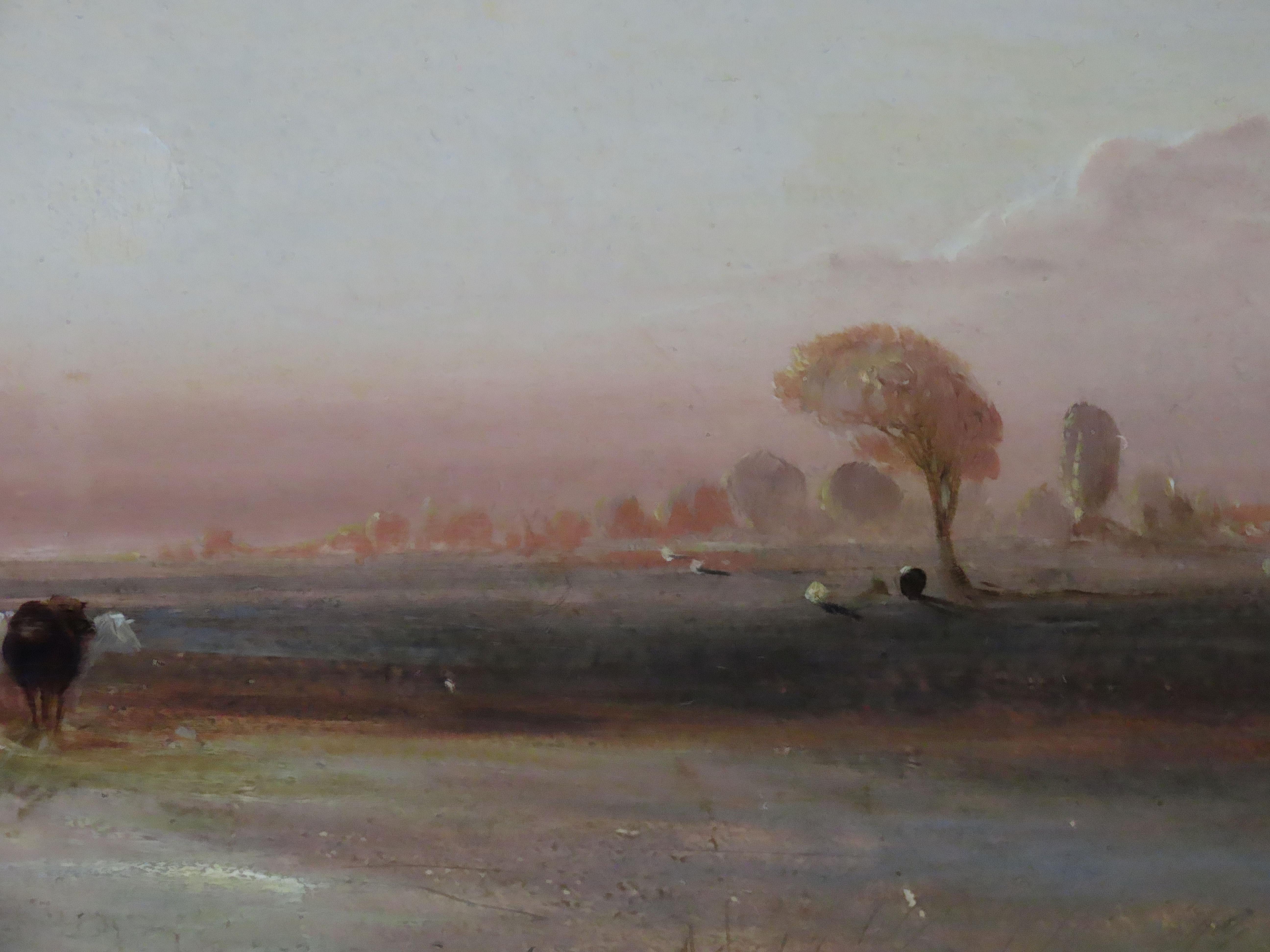 Original Öl auf Leinwand von Thomas Miles Richardson, 