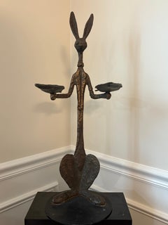 “Rabbit sculpture”