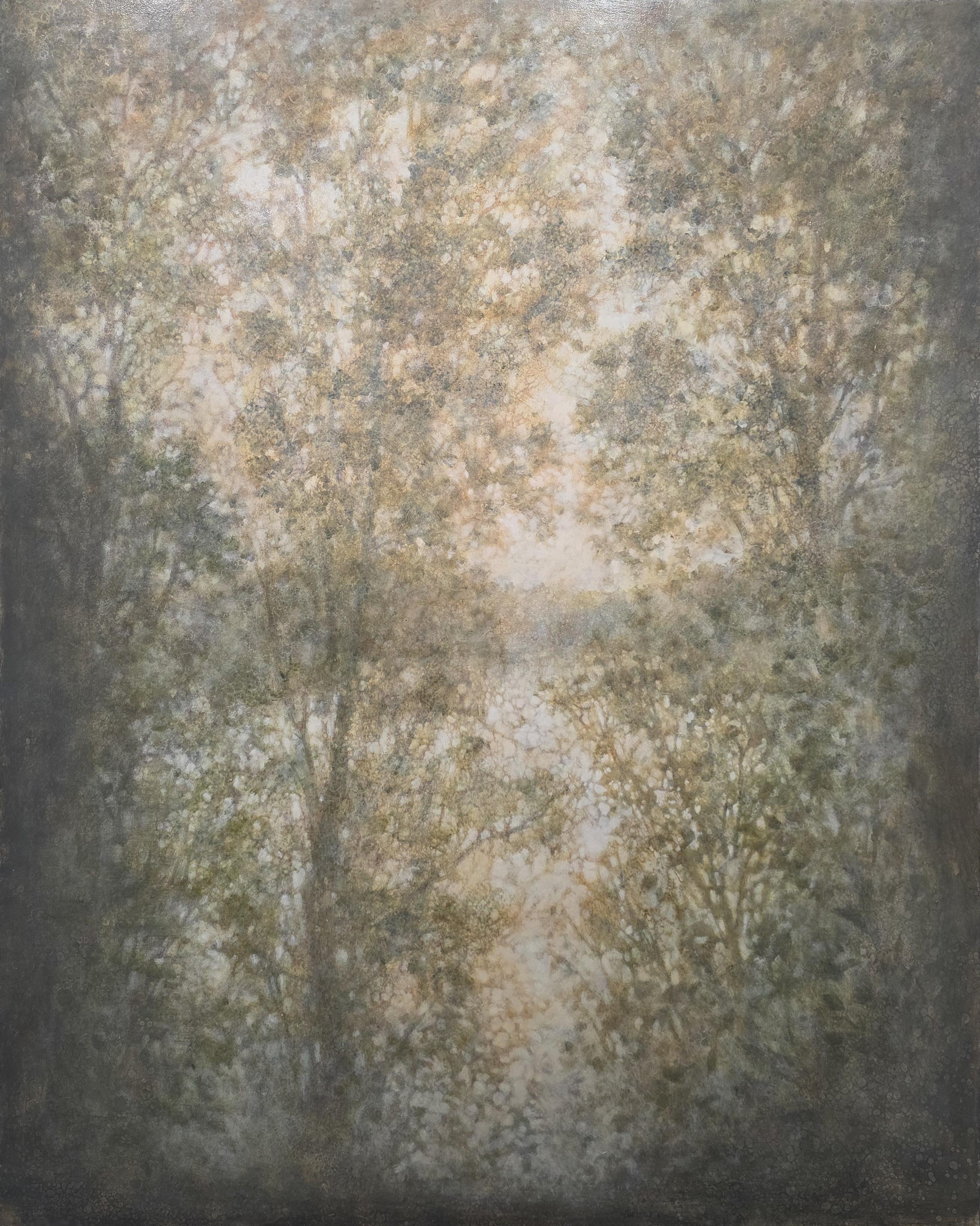 Landscape Painting di Thomas Monaghan - Loch di granito