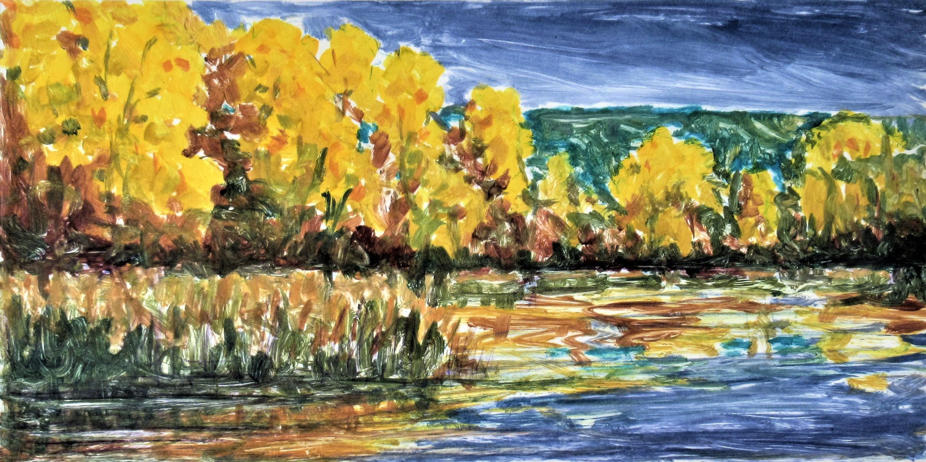 Landschaft #I – Print von Thomas Monaghan
