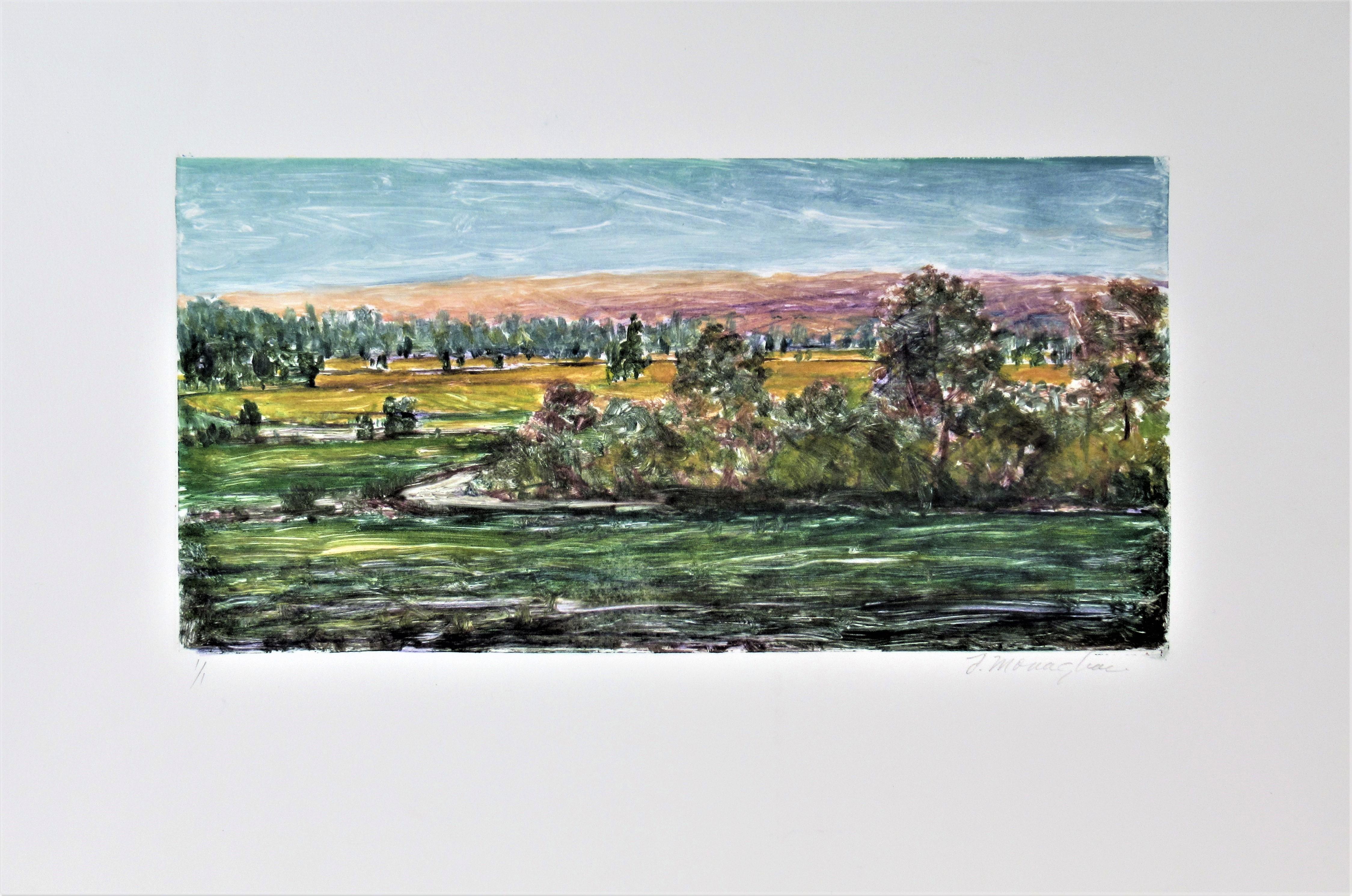Thomas Monaghan Landscape Print - Landscape #II