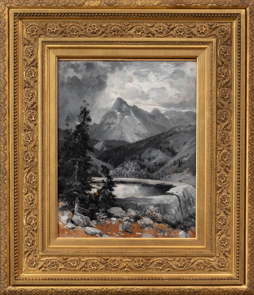 El Gran Teton - Painting de Thomas Moran