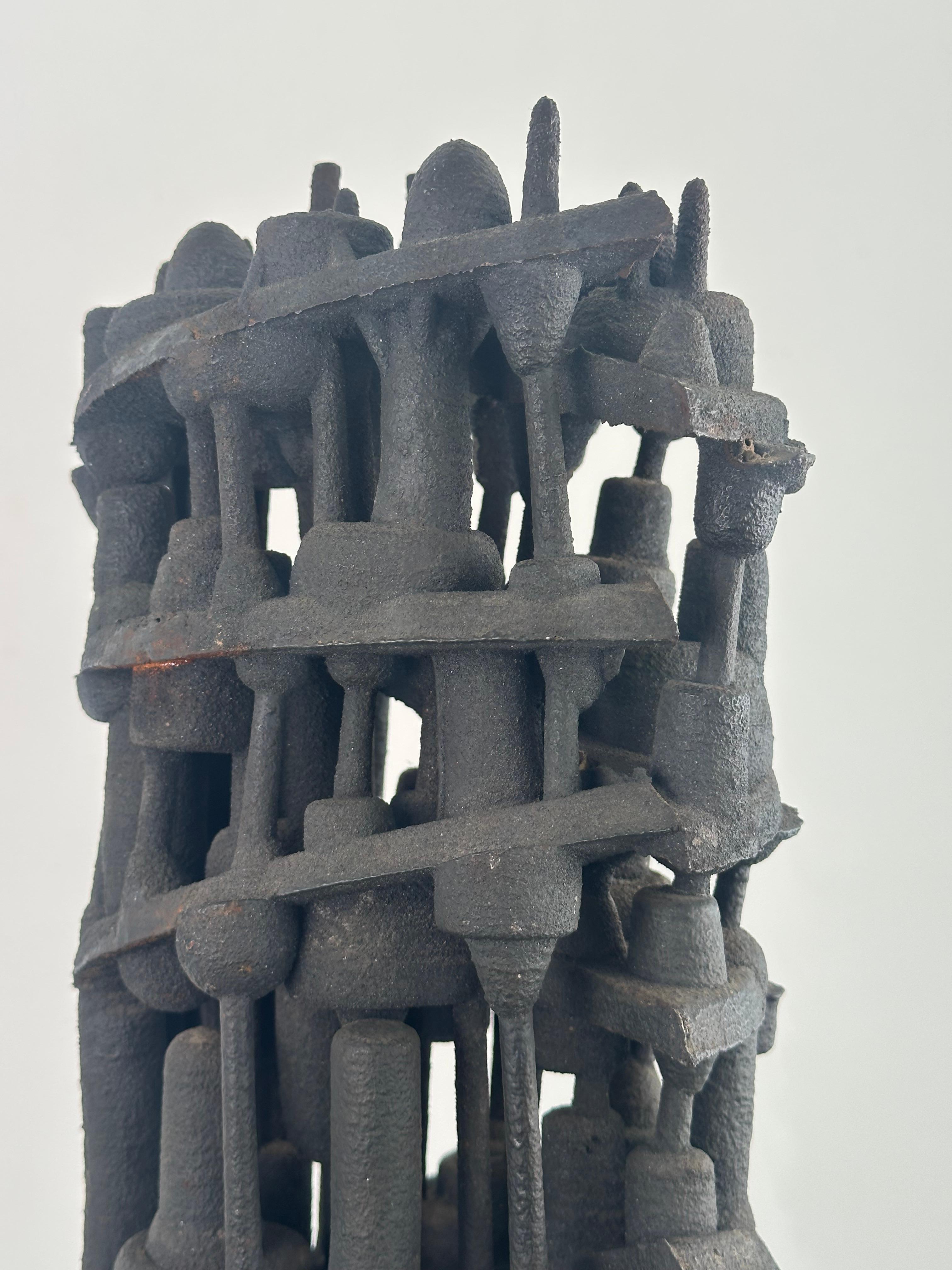 Escultura moderna de mediados de siglo expresionista abstracta sin título en venta 6