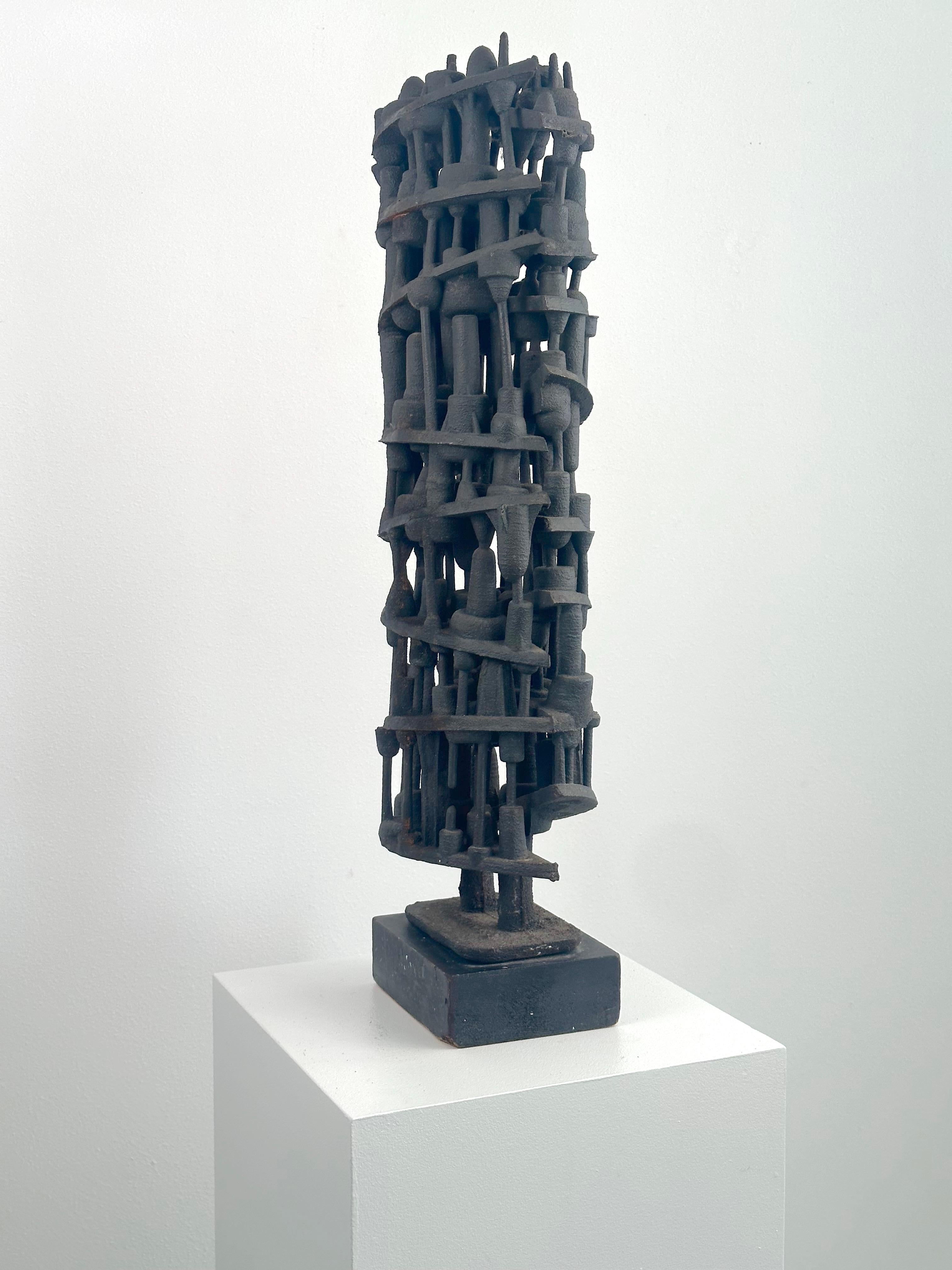 Escultura moderna de mediados de siglo expresionista abstracta sin título en venta 7