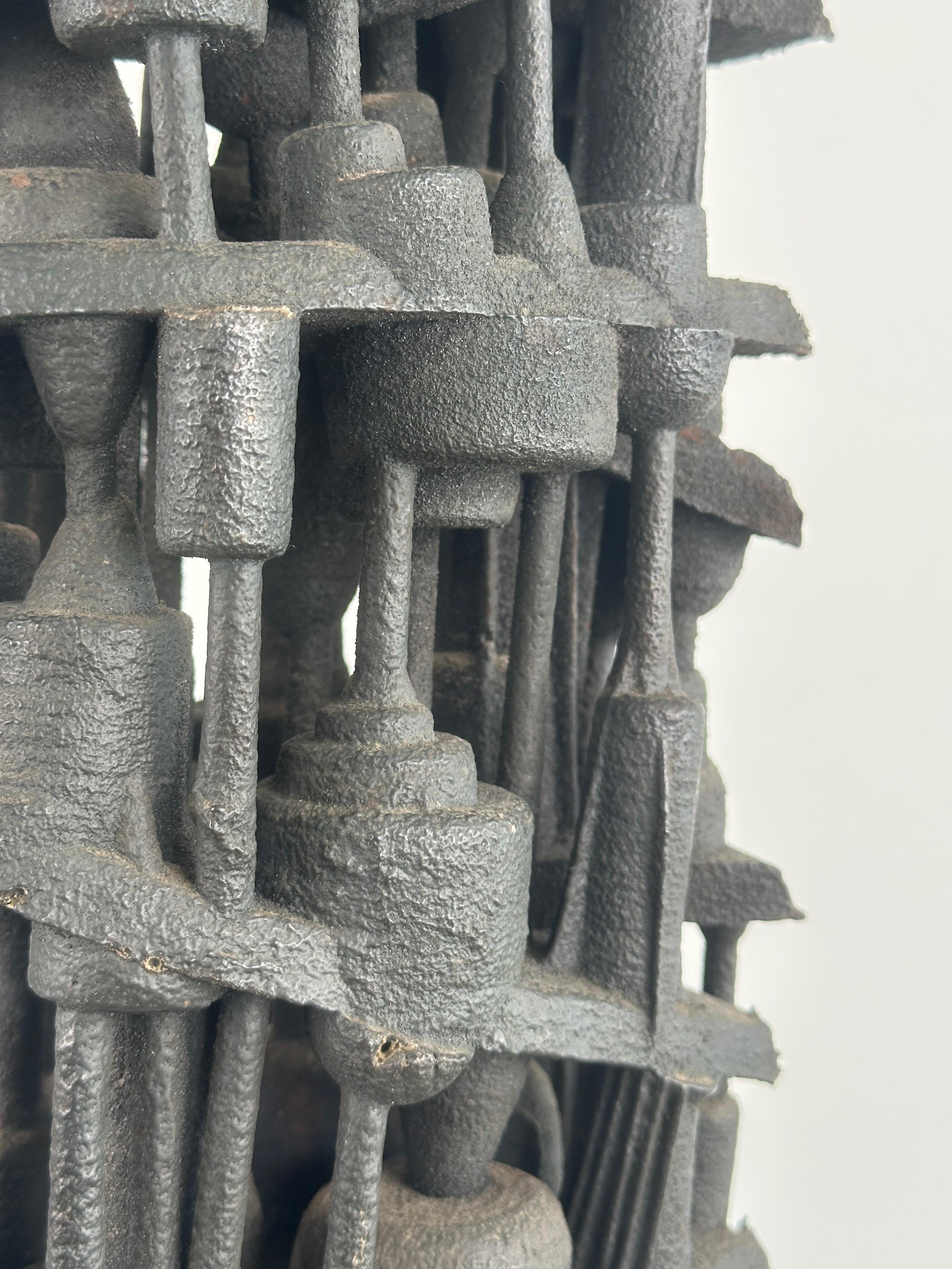 Escultura moderna de mediados de siglo expresionista abstracta sin título en venta 2