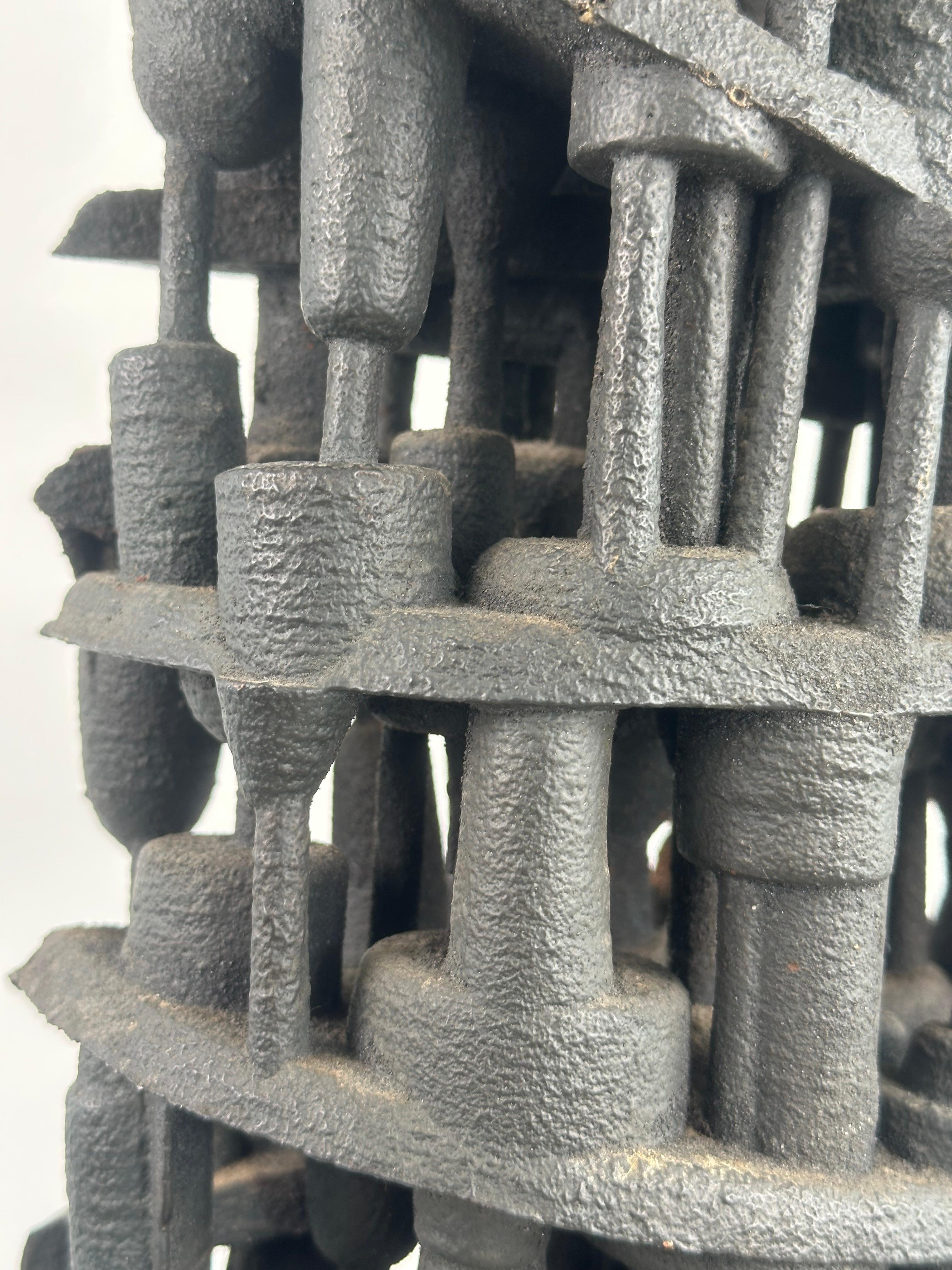 Escultura moderna de mediados de siglo expresionista abstracta sin título en venta 3