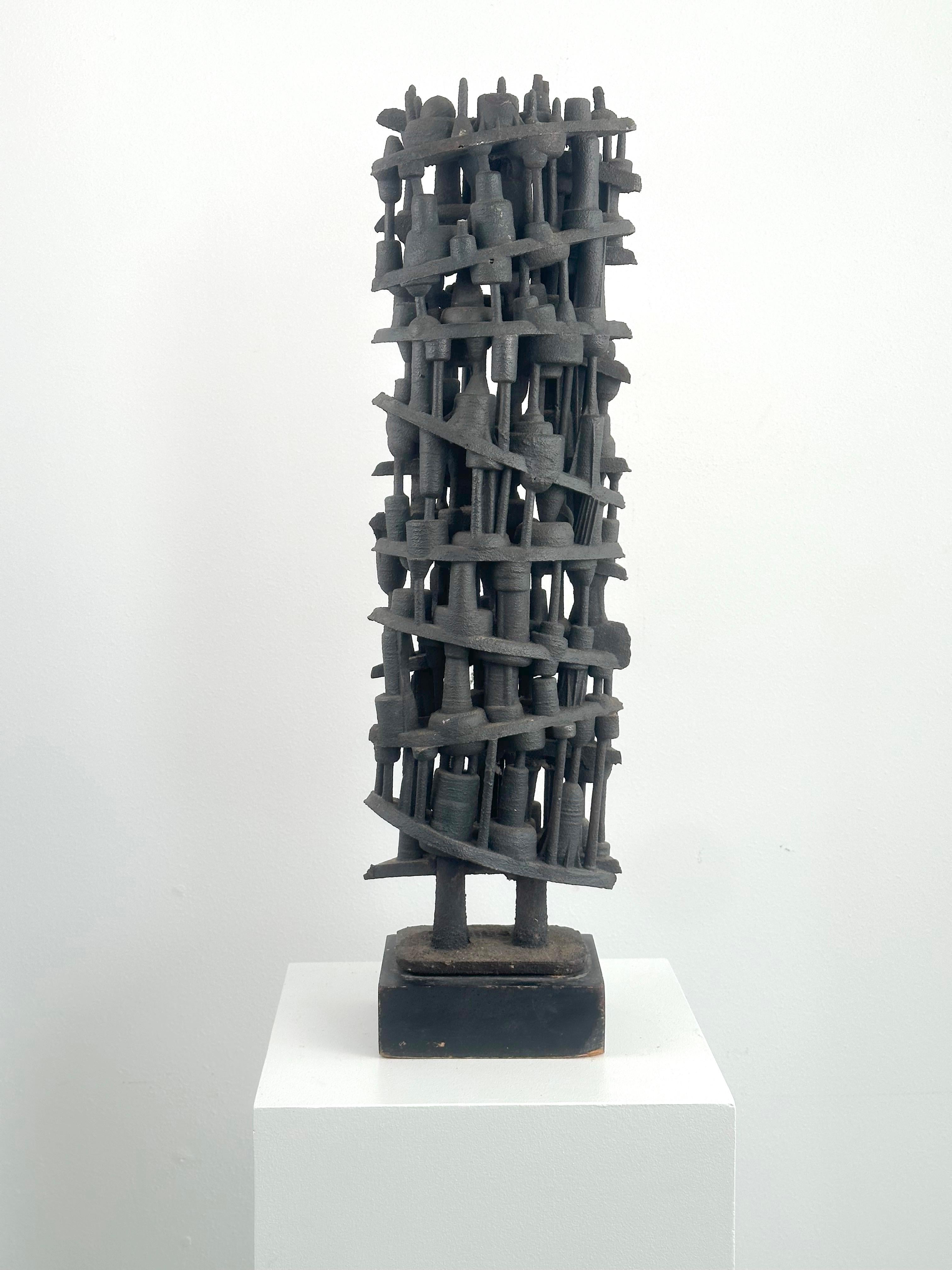 Abstract Sculpture de Thomas Morin - Escultura moderna de mediados de siglo expresionista abstracta sin título