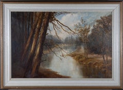 Antique Thomas Morris Ash (1851-1935) - Late 19th Century Oil, Near Bournemouth