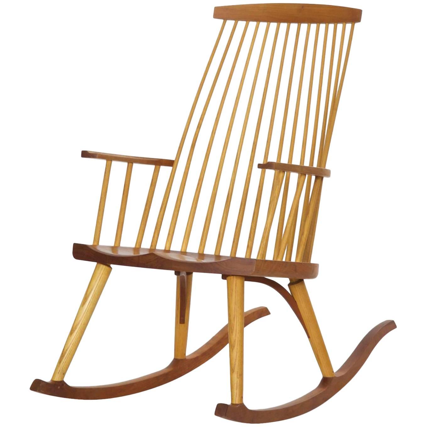 Thomas Moser "New Gloucester" Rocker Rocking Chair, circa 1992