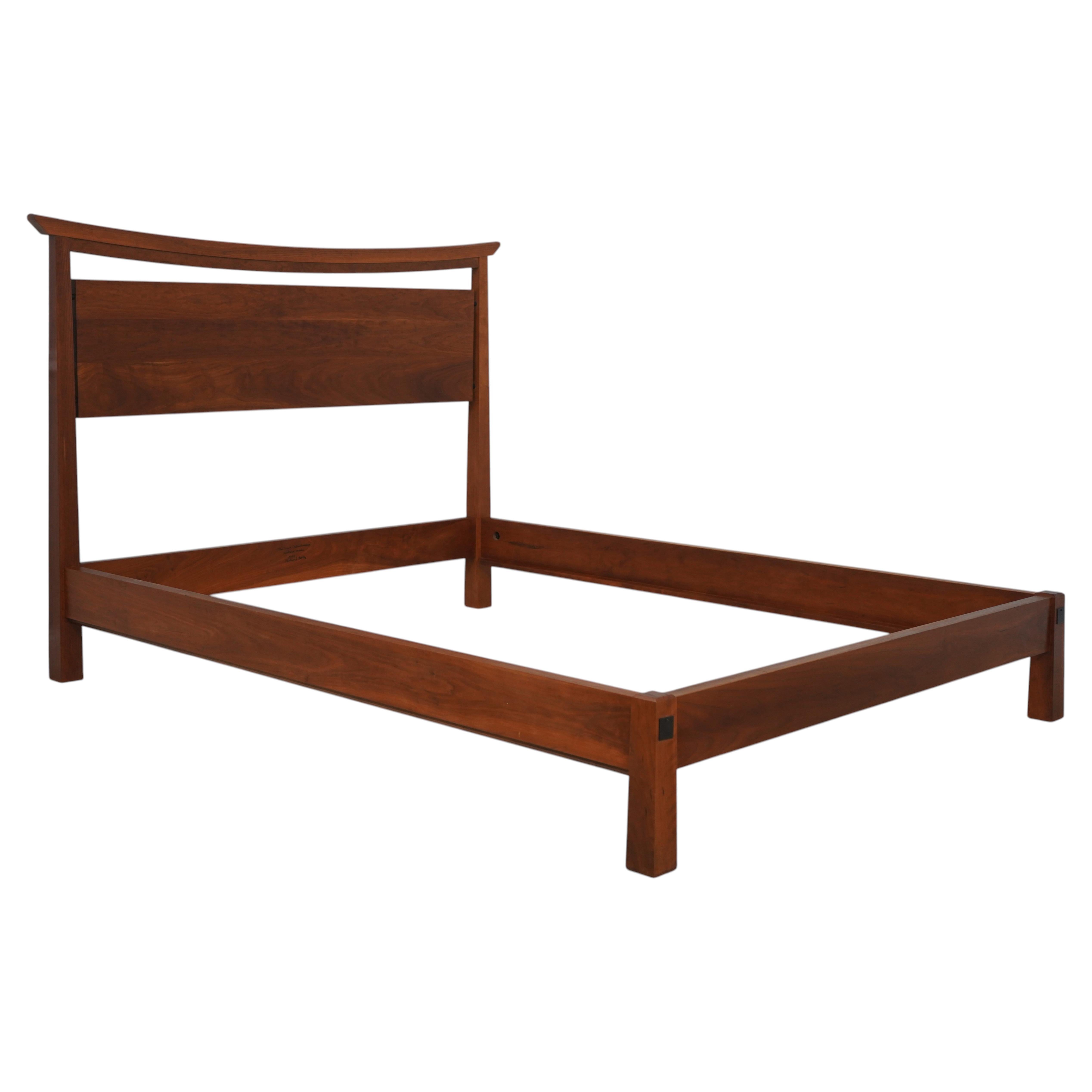 Thomas Moser Queen Size Cherry Bed, Studio Crafted American Design