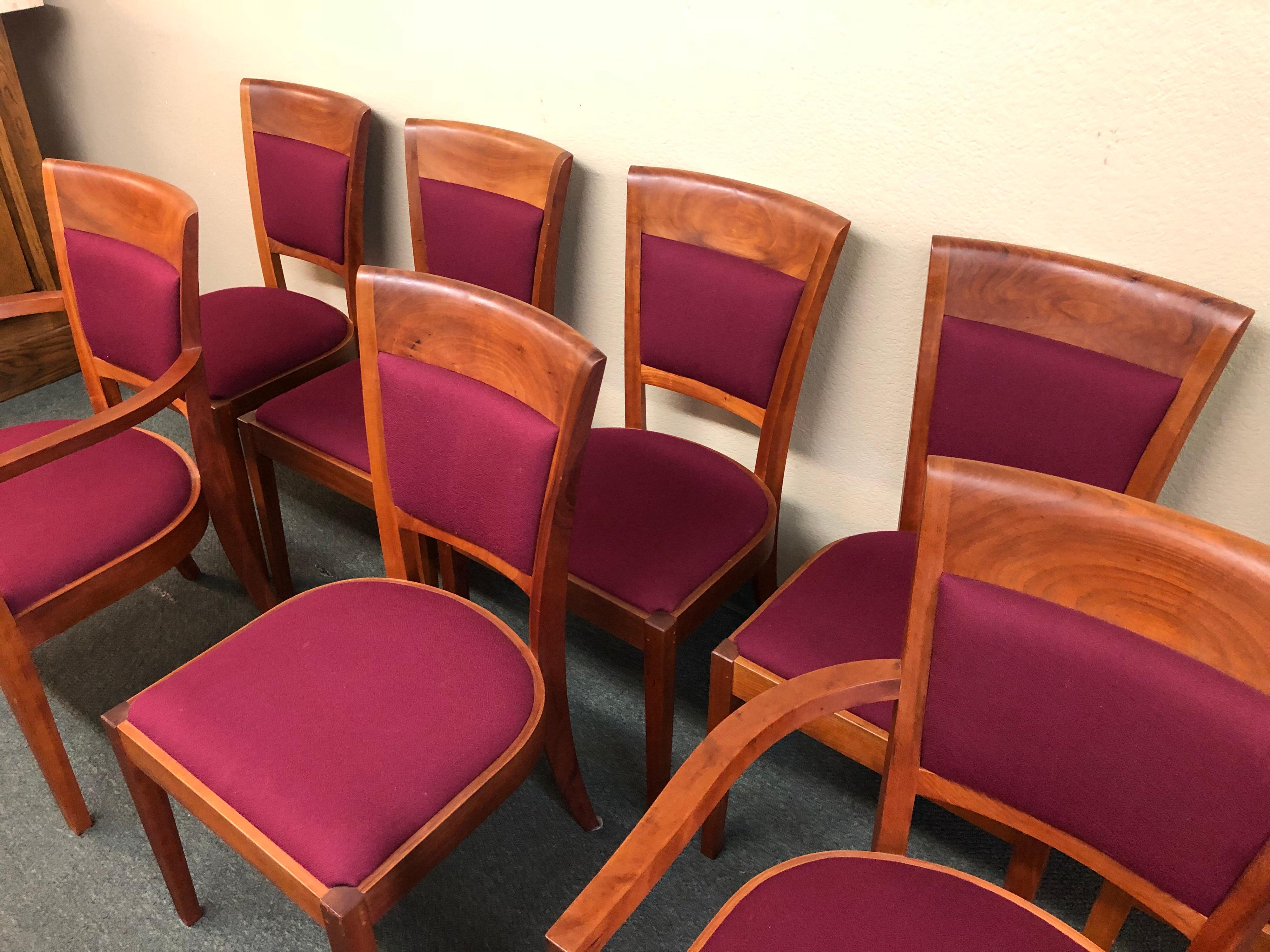 American Thomas Moser Set of Eight Harpswell Chairs For Sale
