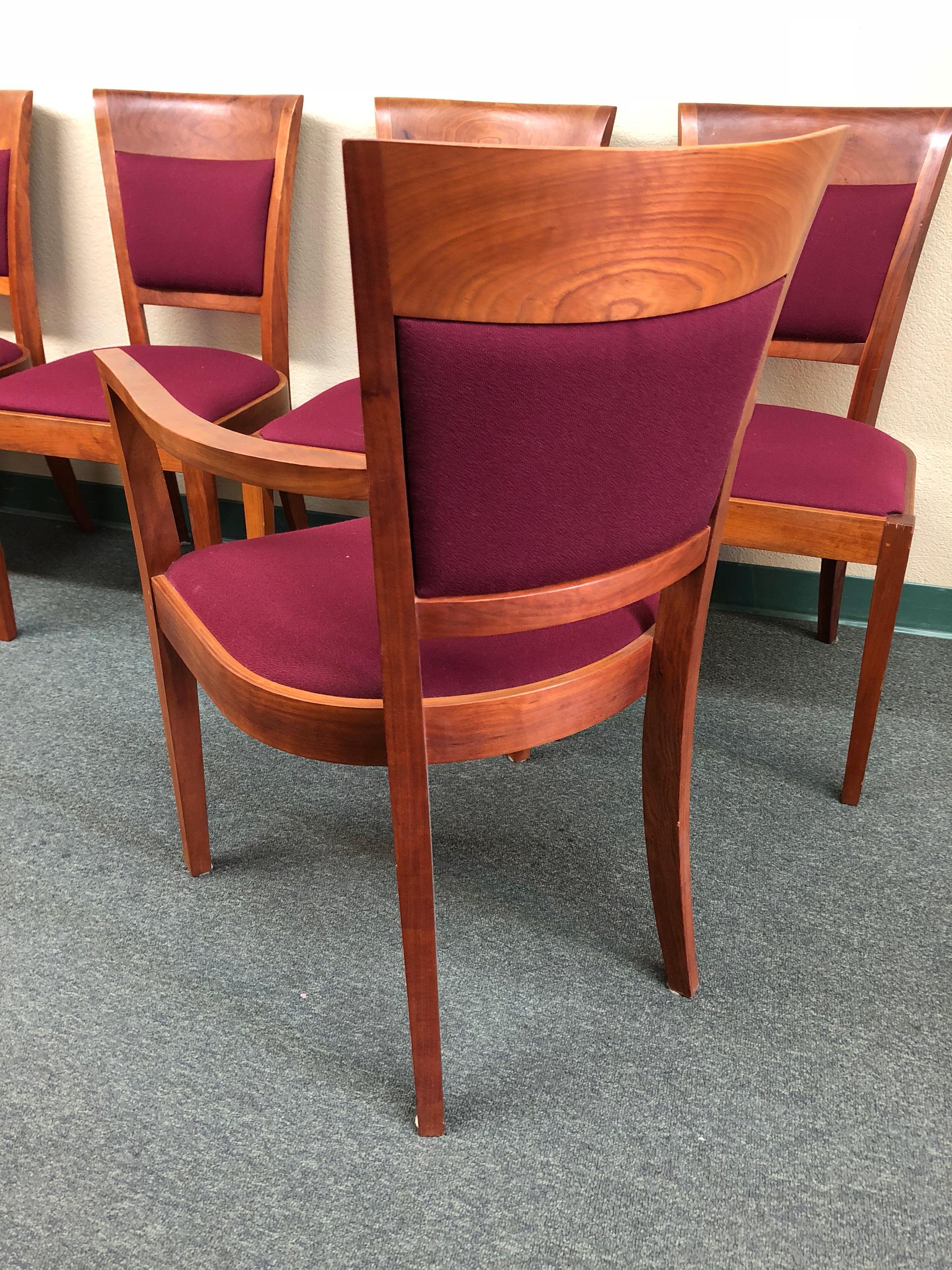 Thomas Moser Set of Eight Harpswell Chairs For Sale 1
