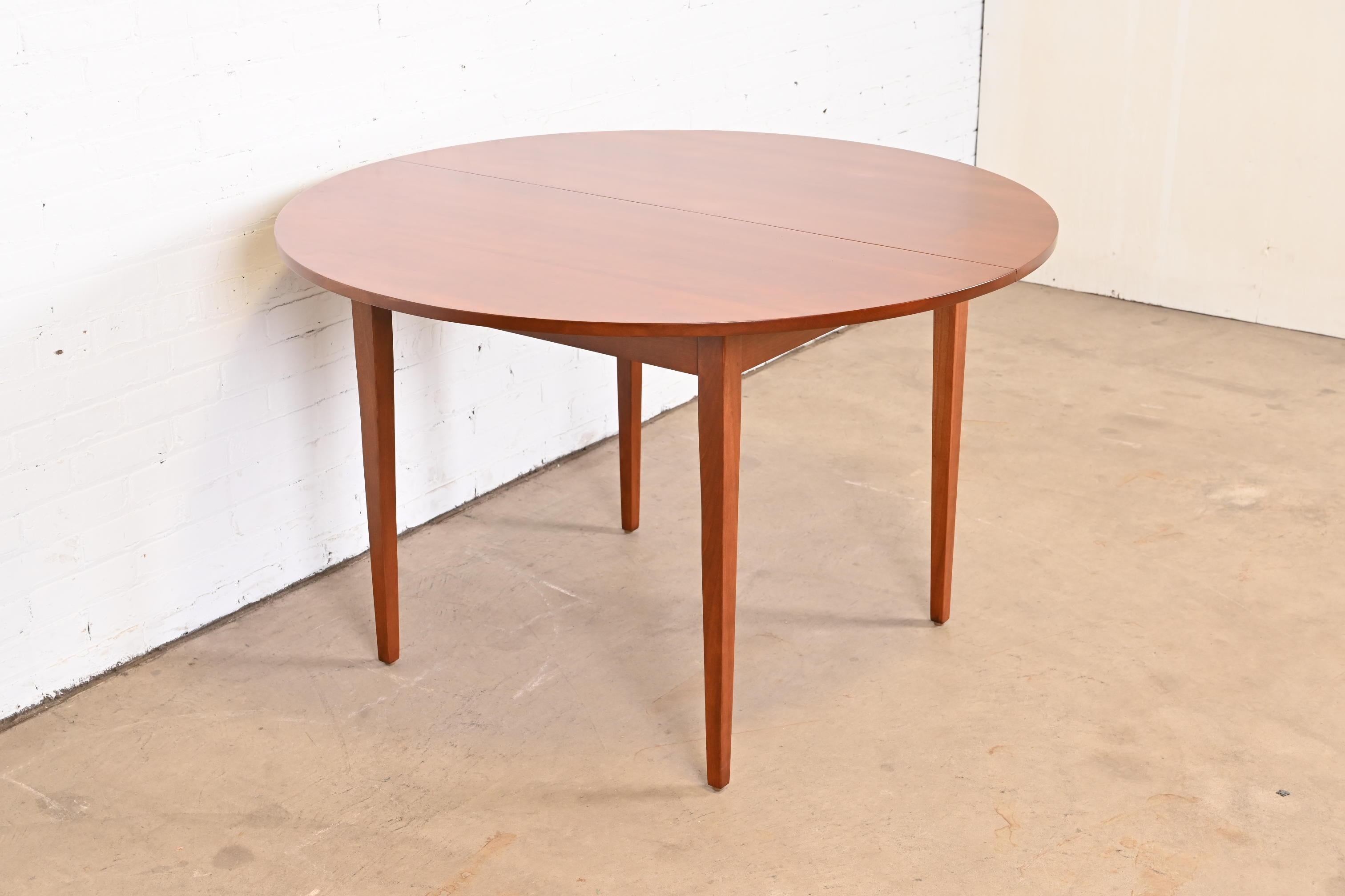 Thomas Moser Shaker Studio Crafted Cherry Wood Dining Table, Newly Refinished 5