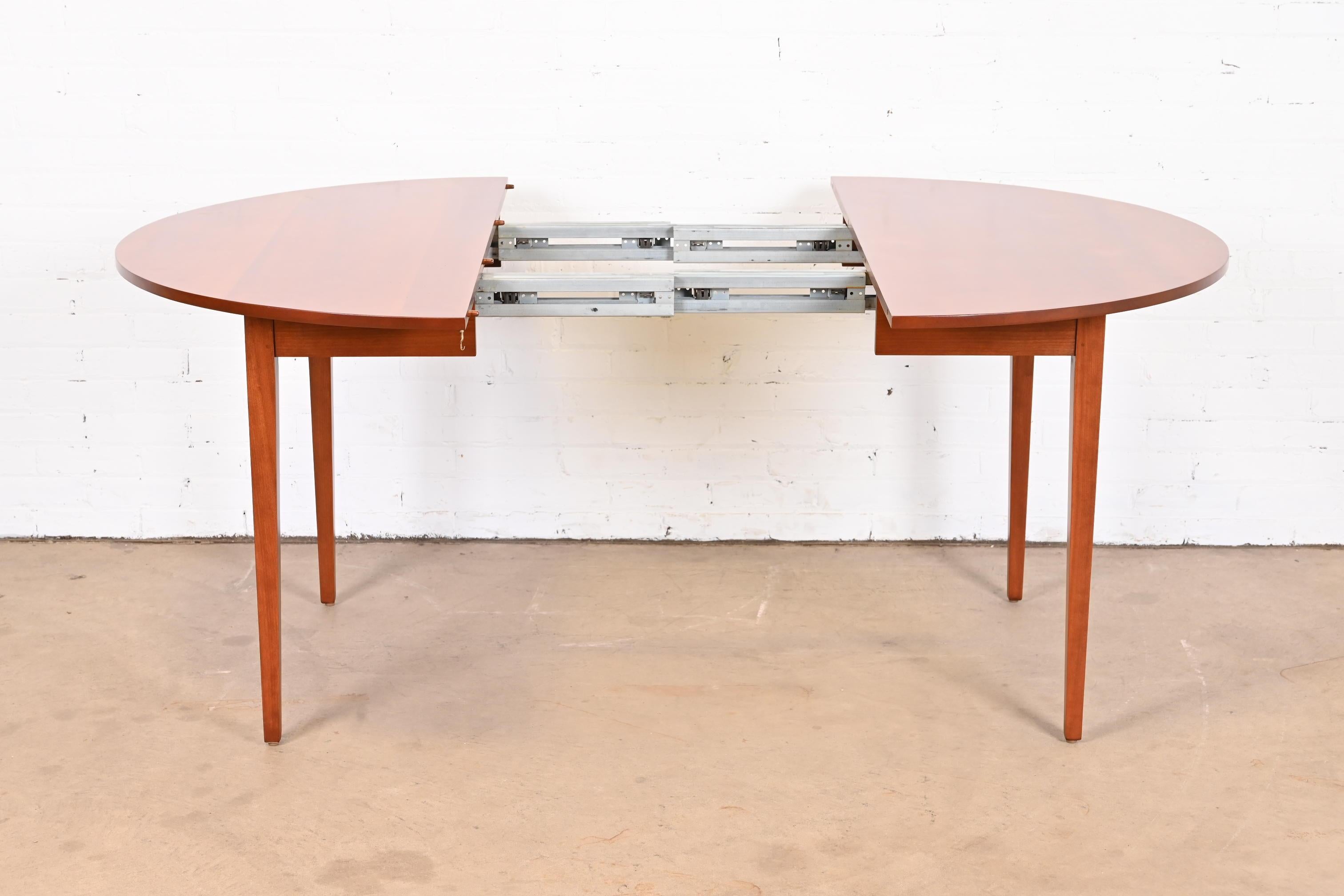 Thomas Moser Shaker Studio Crafted Cherry Wood Dining Table, Newly Refinished 2