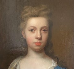 English 18th century portrait of a lady, Circle of Thomas Murray (1663-1735)