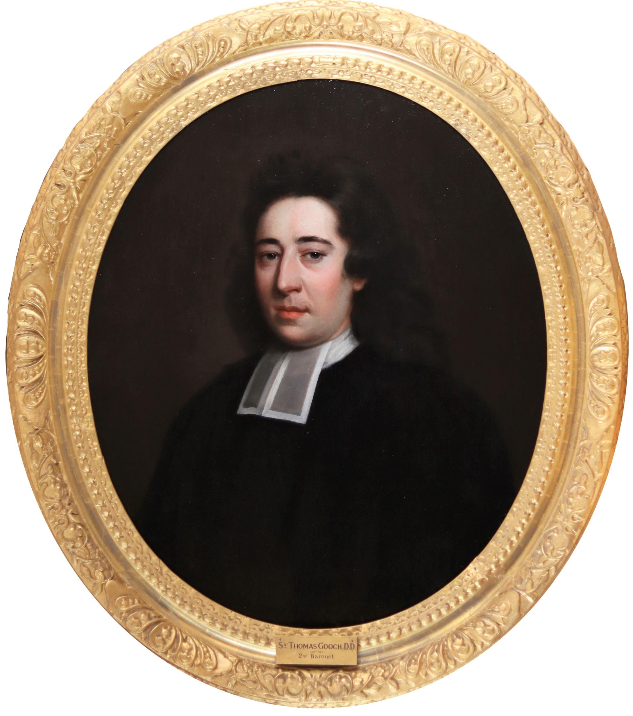 Thomas Murray Portrait Painting - Portraits of Thomas Gooch, VC of the University of Cambridge, and Mary Gooch (2)