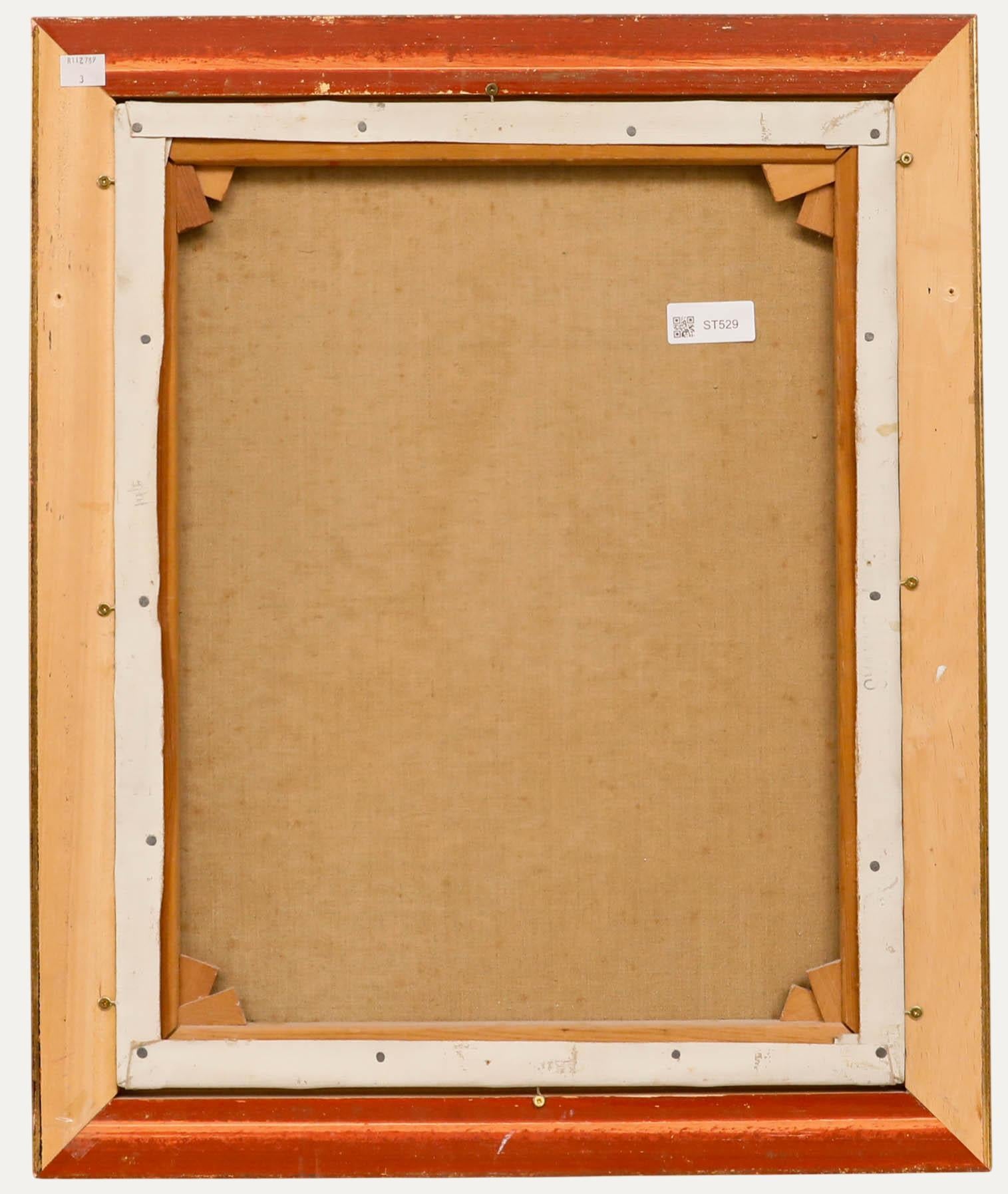 Thomas Saunders Nash (1891-1968) - Gerahmtes Öl, Porträt des Sohnes des Künstlers (Braun), Portrait Painting, von Thomas Nash