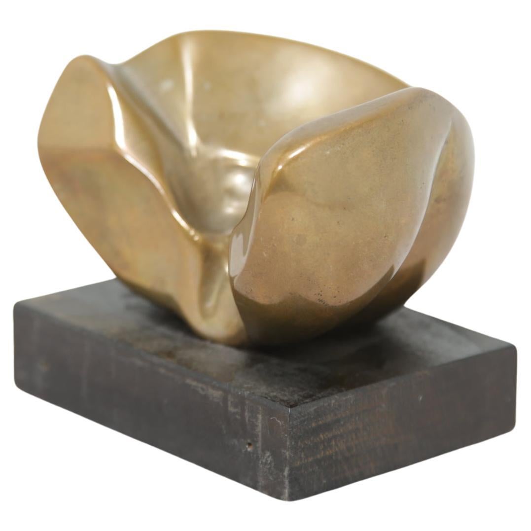 Thomas Nordbäck, Escultura de bronce, Forma orgánica firmada y numerada, edición de 70 ejemplares en venta
