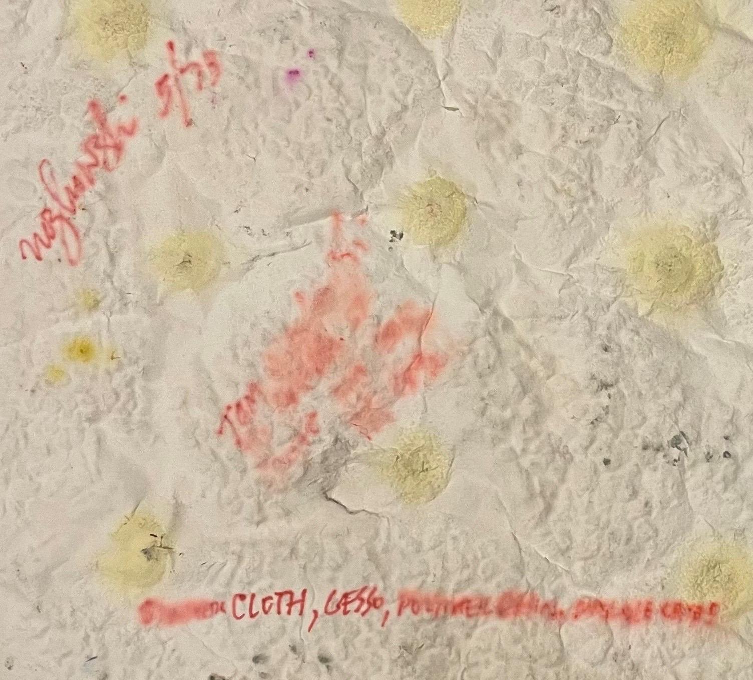 Mixed Media Gravel Painting, Sculpture Abstract Expressionist Thomas Nozkowski 2