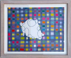 Thomas Nozkowski, etching on Hahnemühle paper Signed/N ex-Deutsche Bank, Framed