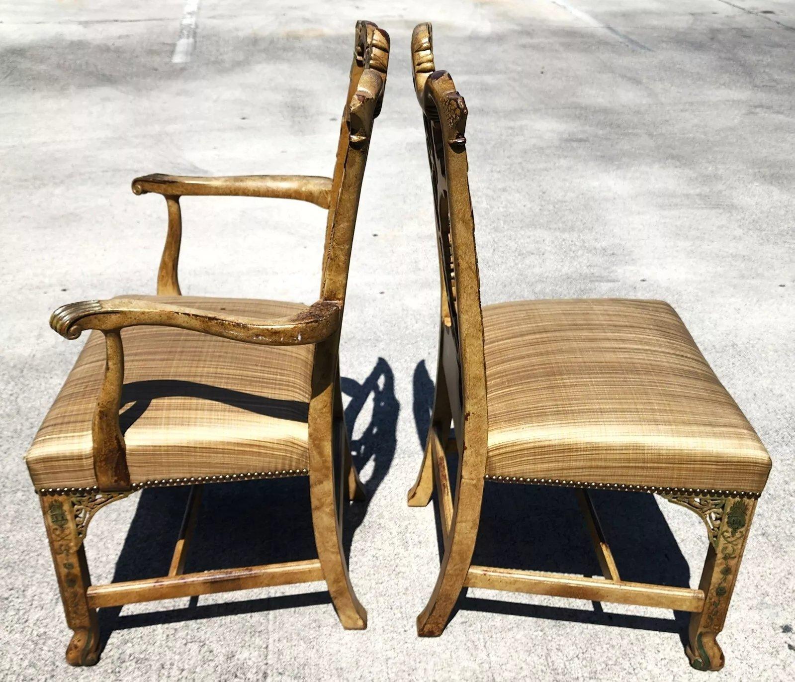 Late 20th Century Thomas O’Brian for Hickory Chair Co Emma Chairs For Sale