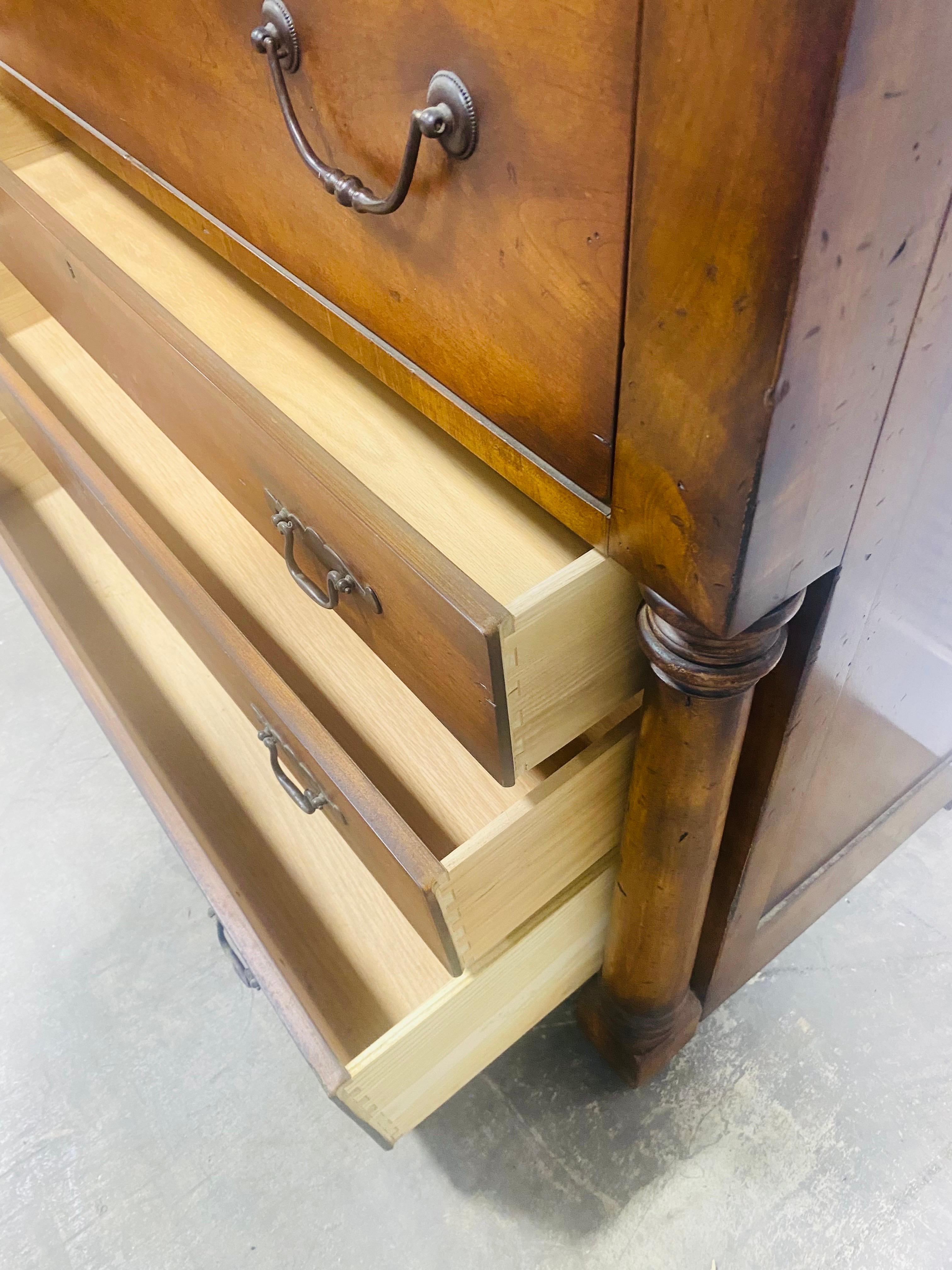 Thomas O’Brien for Hickory chair co. Empire dresser. In Good Condition In Allentown, PA