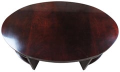 Chaise Hickory de Thomas O'Brien pour Hickory Table de bibliothèque ou bibliothèques modernes en acajou