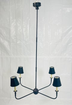 Thomas O’Brien “Piaf” 5-Light Chandelier for Visual Comfort, Height Adjustable