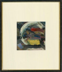 Thomas O'Donnell ( 1944-2020) – signiertes Ölgemälde, Abstrakt aus der Mitte des 20. Jahrhunderts