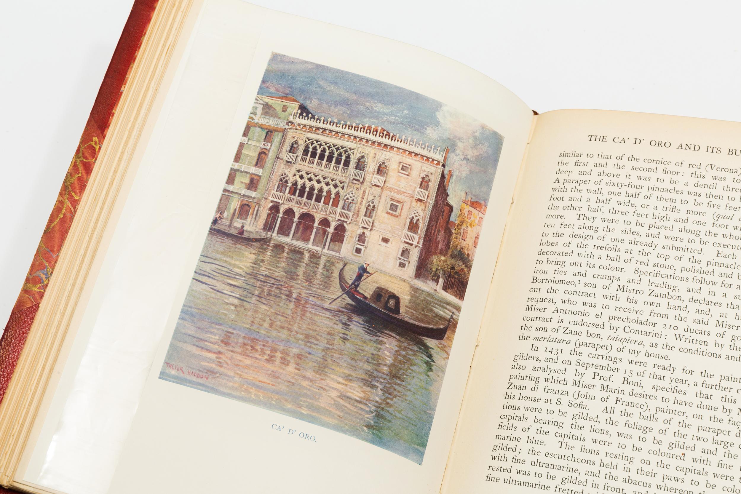 20th Century Thomas Okey, the Old Venetian Palaces & Old Venetian Folk For Sale