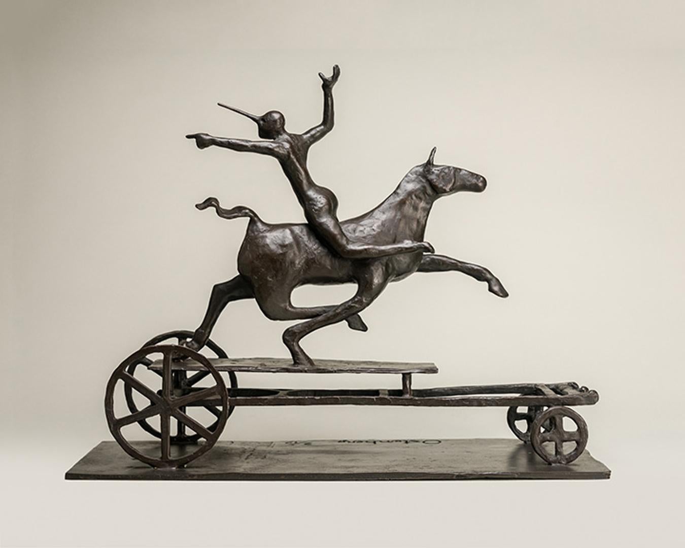The Politician - Sculpture by Thomas Ostenberg