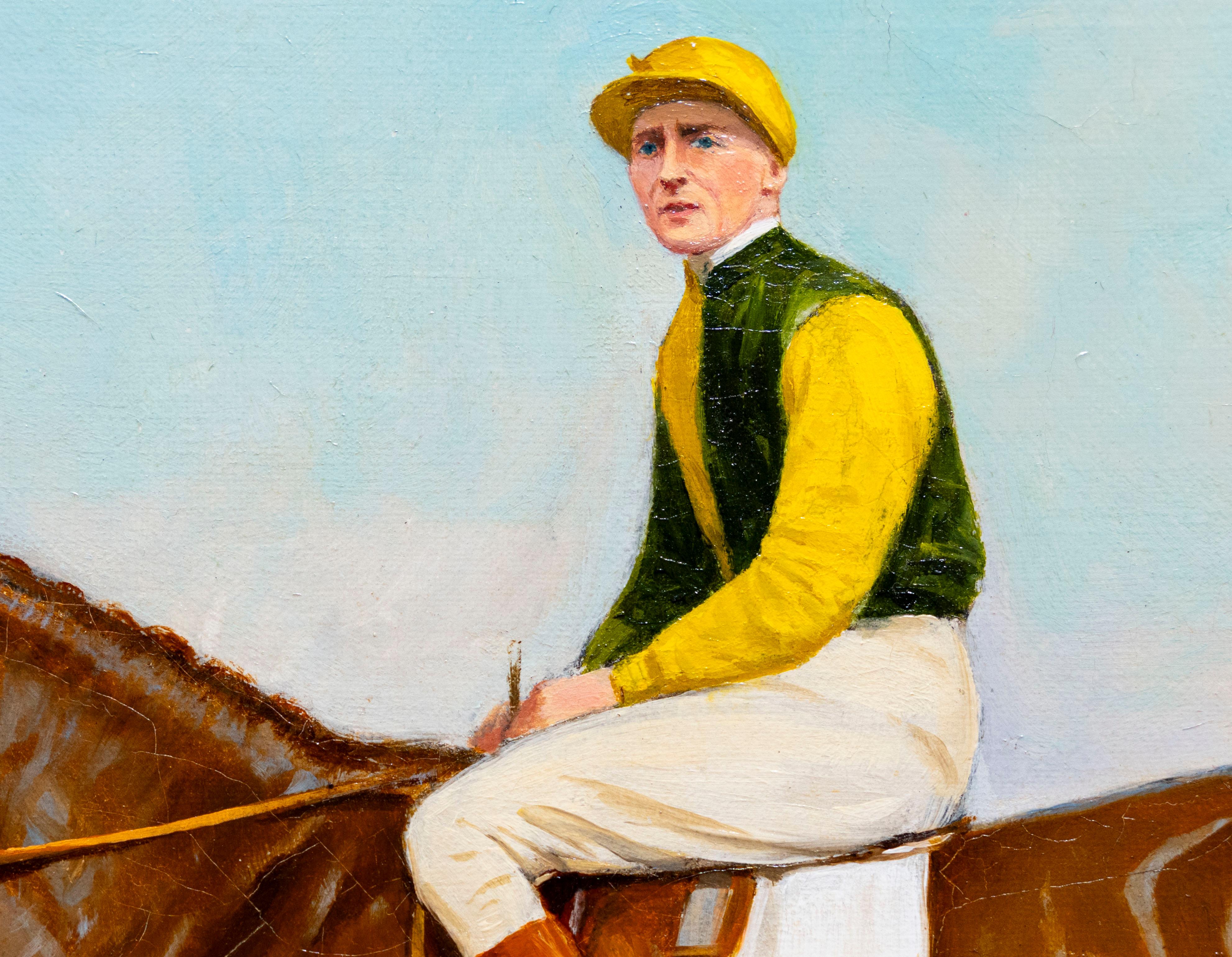 Questo dipinto di Thomas Earle, intitolato Precipitation, ritrae il famoso cavallo da corsa Precipitation, un celebre campione nel mondo degli sport equestri. Noto per la sua abilità nel dipingere i cavalli, Earl ritrae Precipitation in una posa